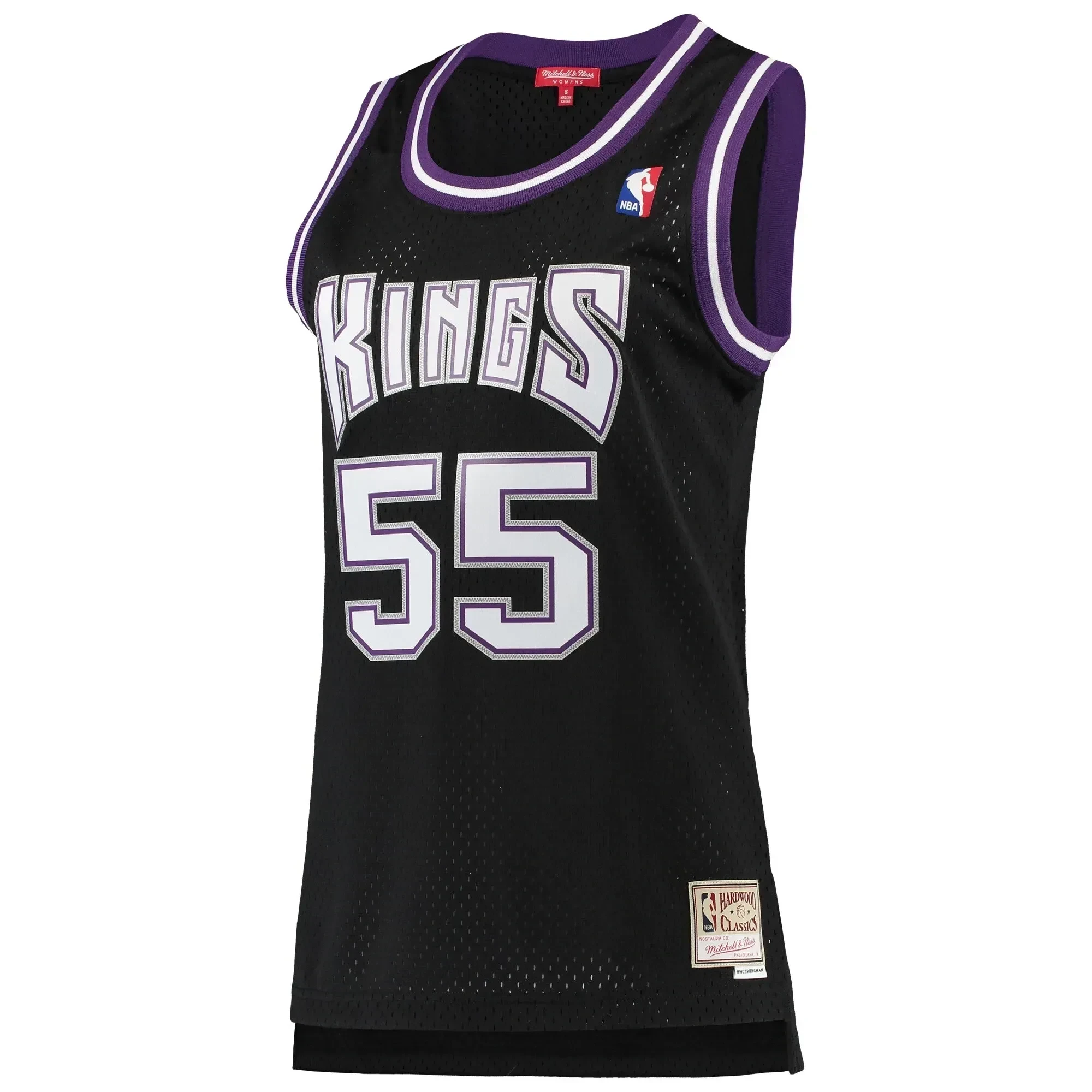 Jason Williams Sacramento Kings Mitchell Ness 2000-01 Hardwood Classics Swingman Black NBA Jersey Women's