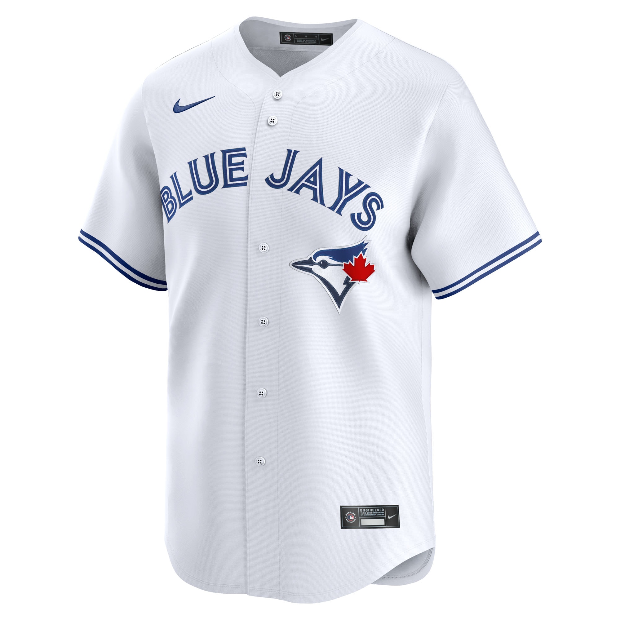 Toronto Blue Jays White Home Limited Custom MLB Jersey Men's