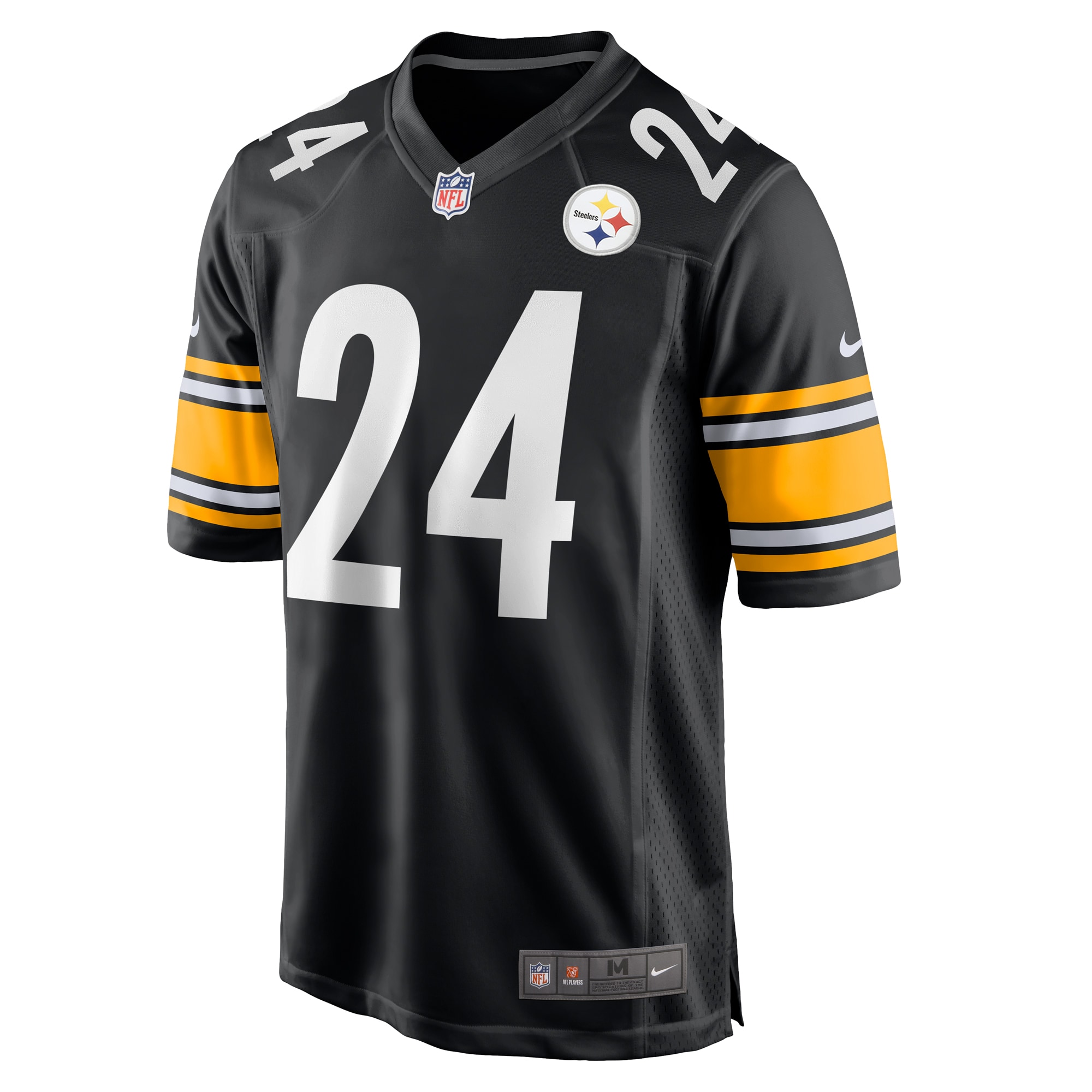 Pittsburgh Steelers Joey Porter Jr. Black Game NFL Jersey Men's