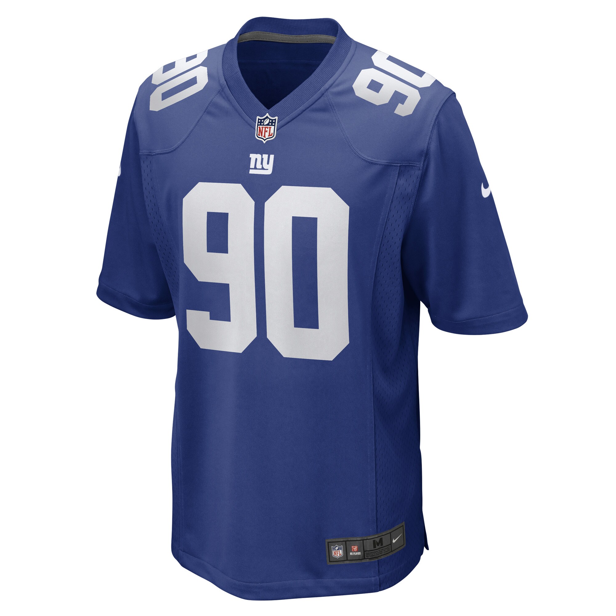 New York Giants Ryder Anderson Royal Game Player NFL Jersey Men's