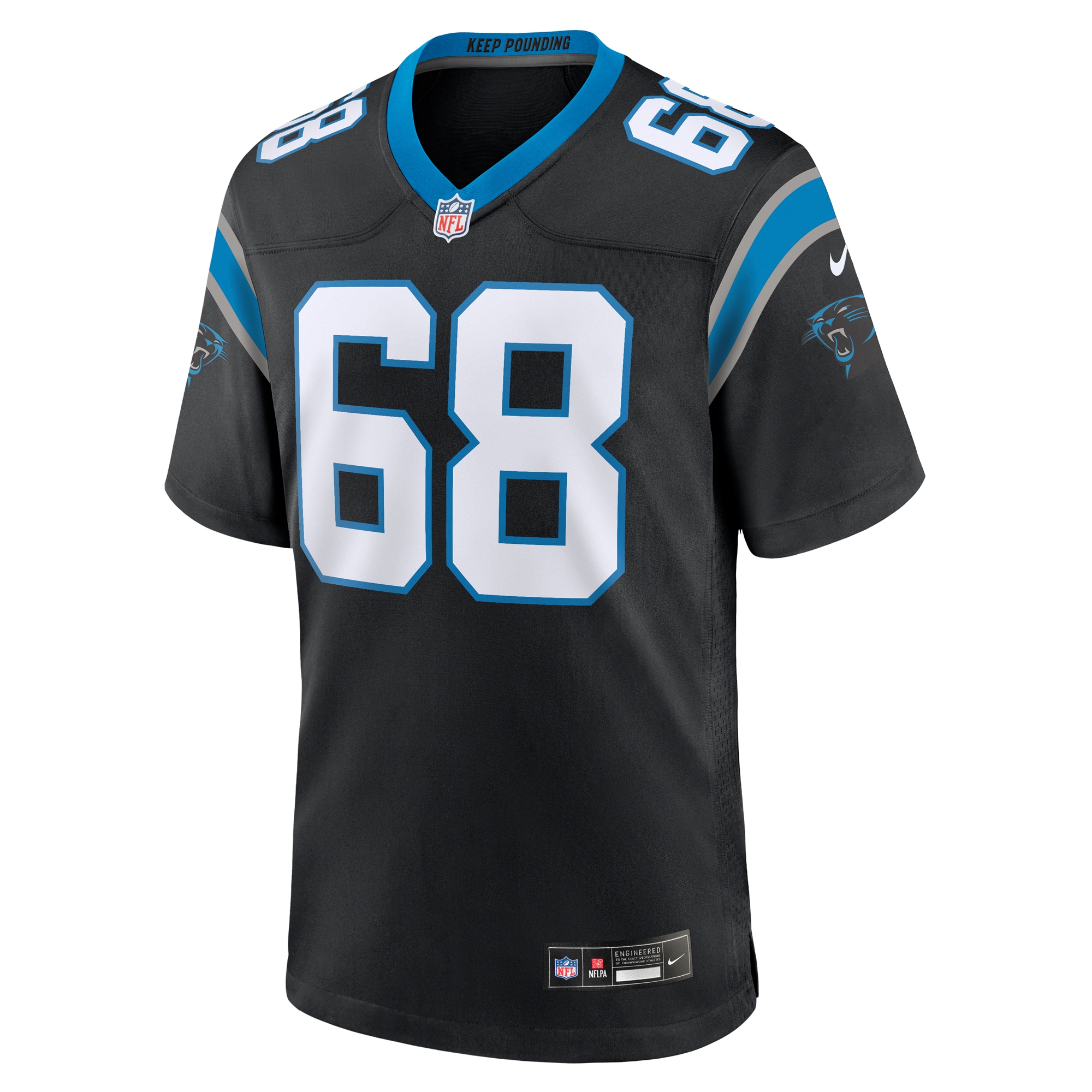 Carolina Panthers Cade Mays Black Team Game NFL Jersey Men's