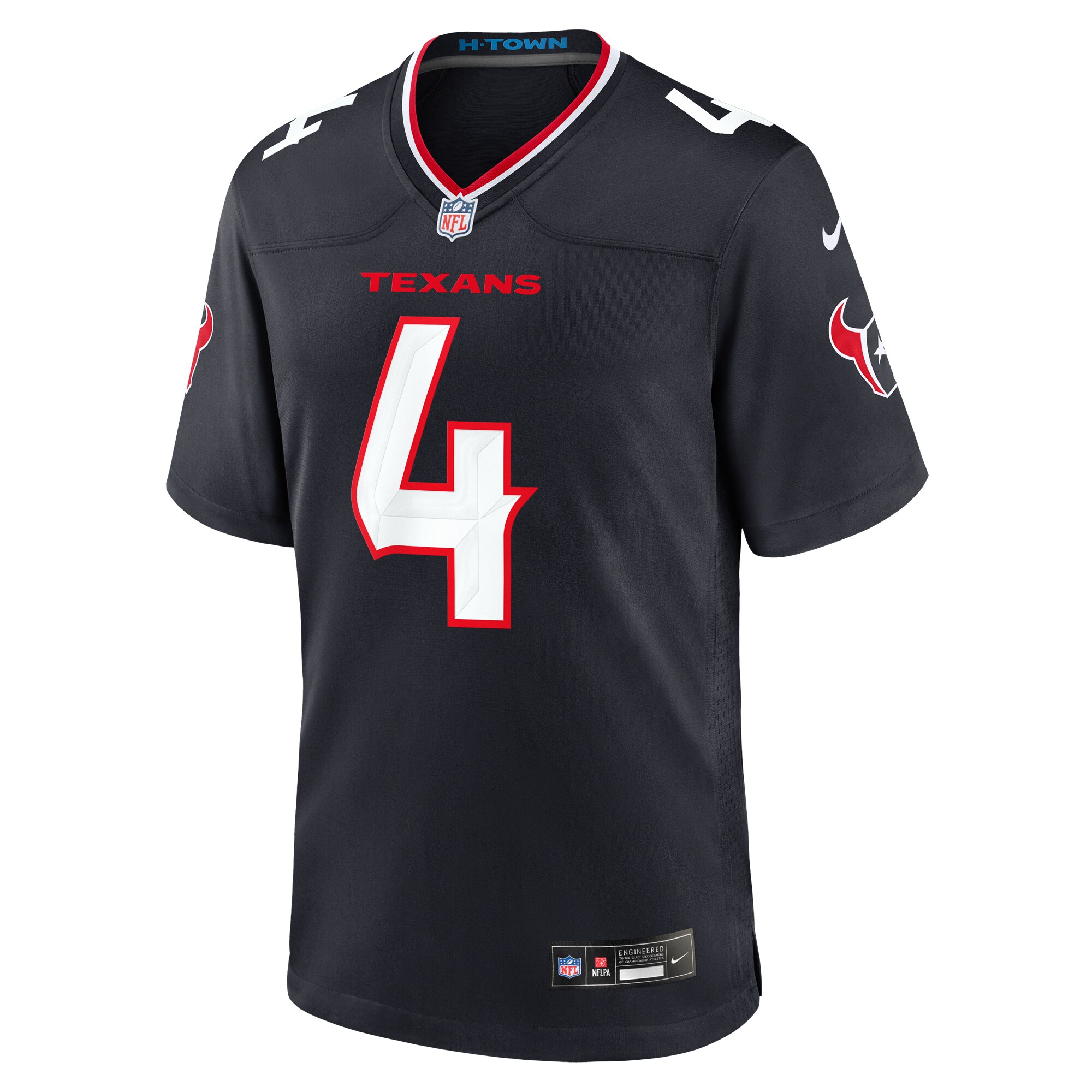 Houston Texans Mike Ford Navy Team Game NFL Jersey Men's