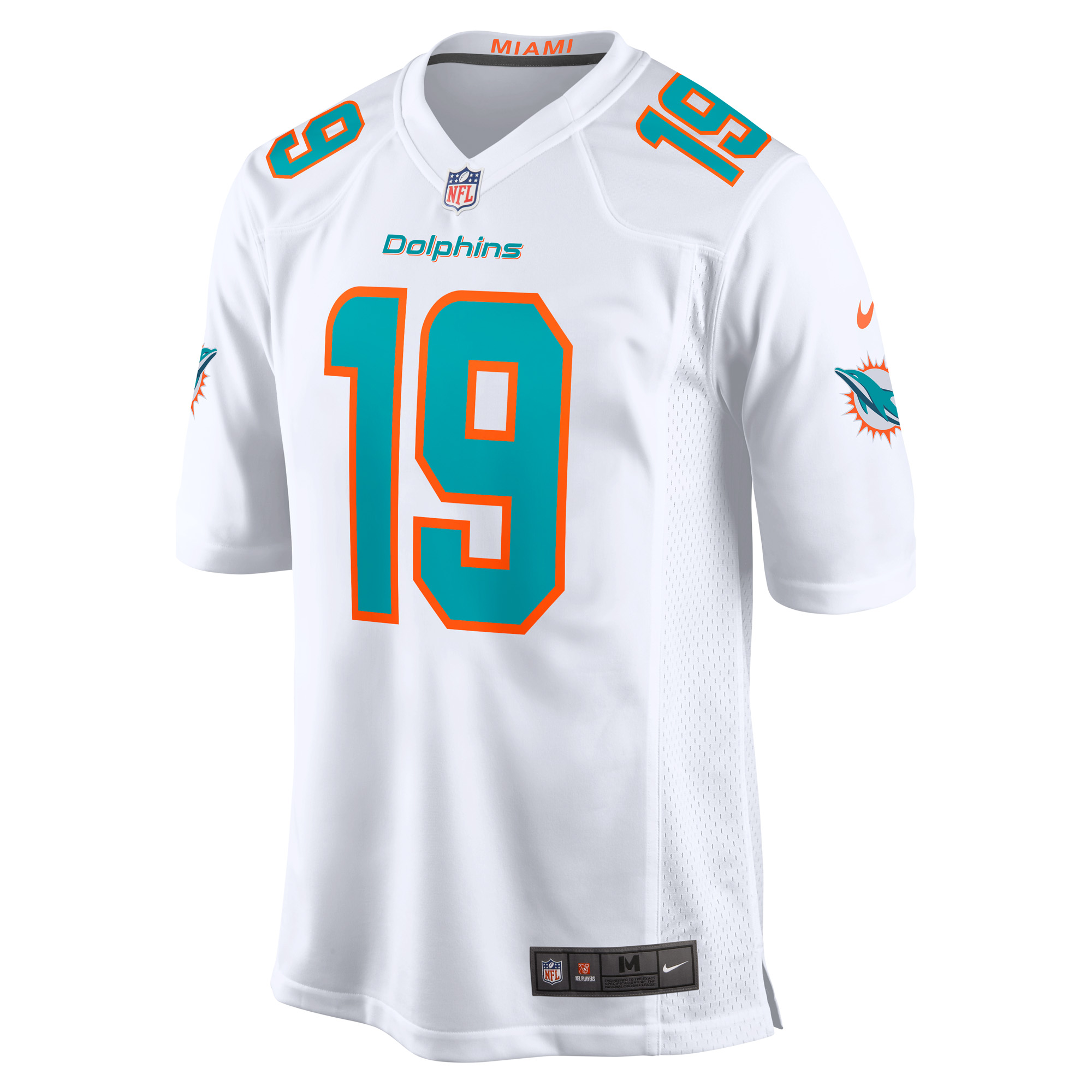 Miami Dolphins Skylar Thompson White Game Player NFL Jersey Men's