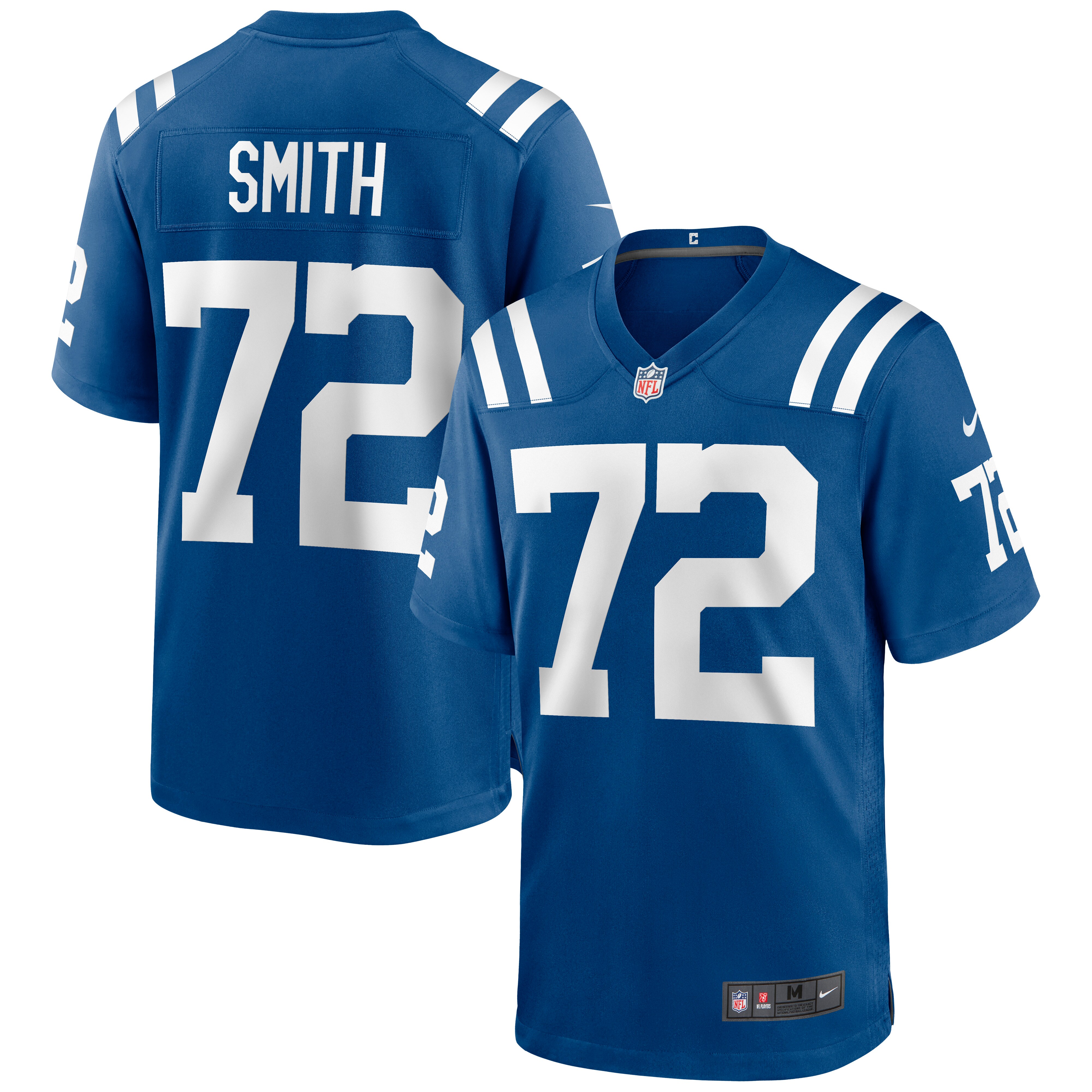Indianapolis Colts Braden Smith Royal Game NFL Jersey Men's