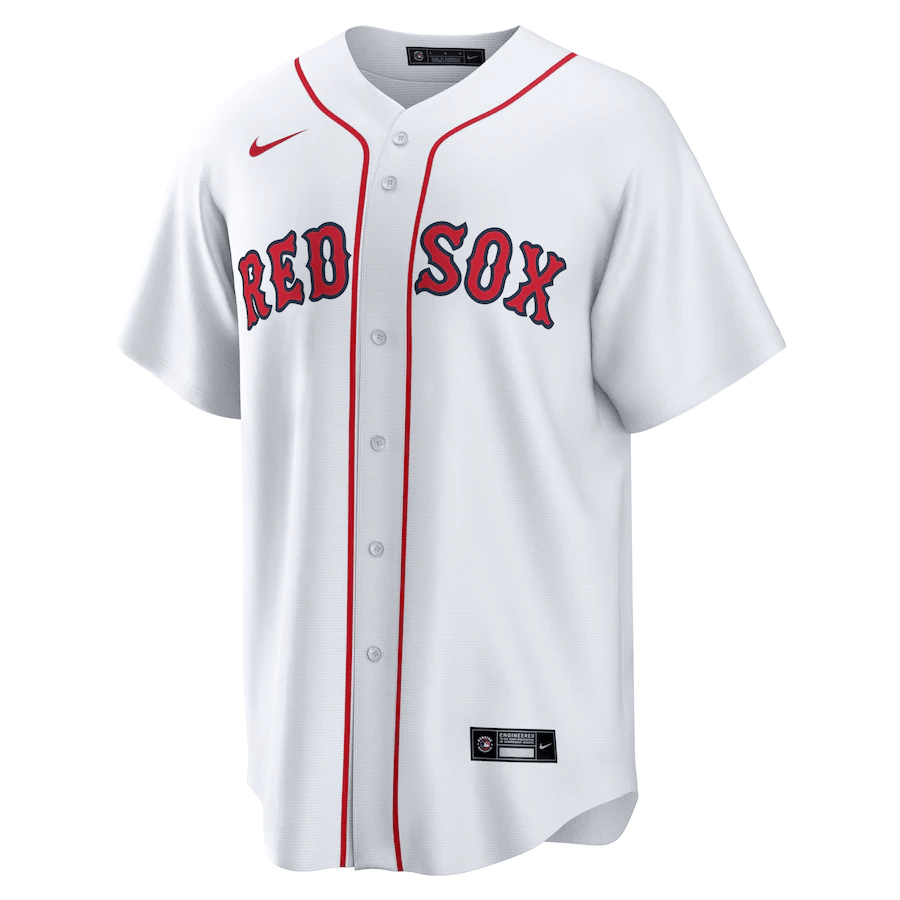 David Ortiz 34 Boston Red Sox Home White MLB Jersey Men's