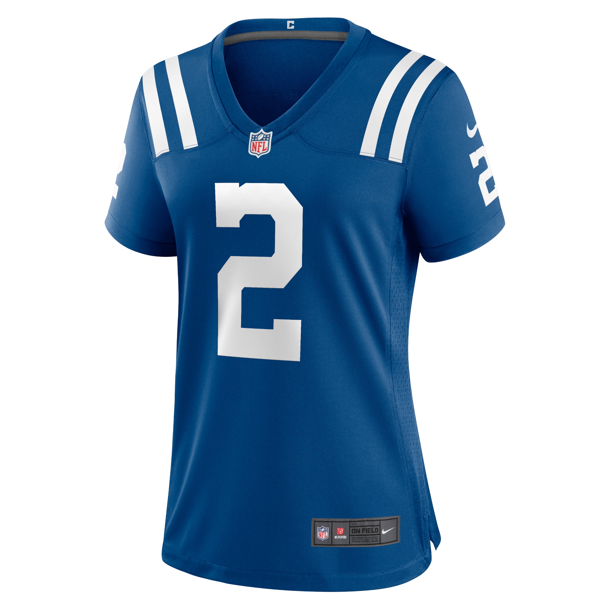 Indianapolis Colts Carson Wentz Royal Game NFL Jersey Women's