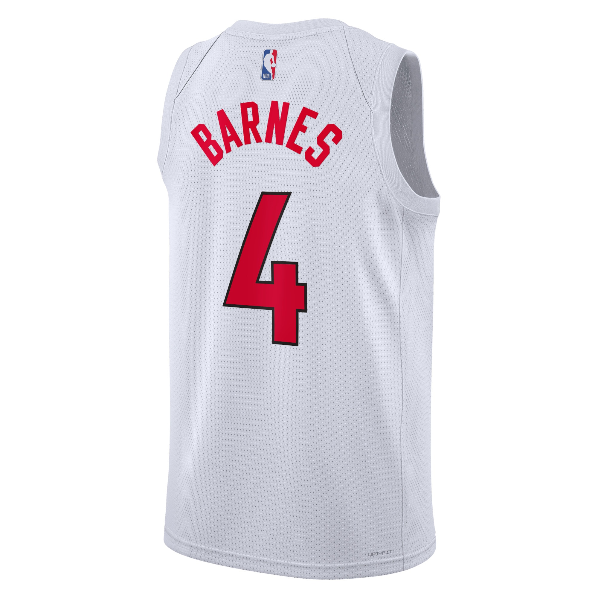 Toronto Raptors Association Edition Swingman White Scottie Barne Unisex NBA Jersey Unisex