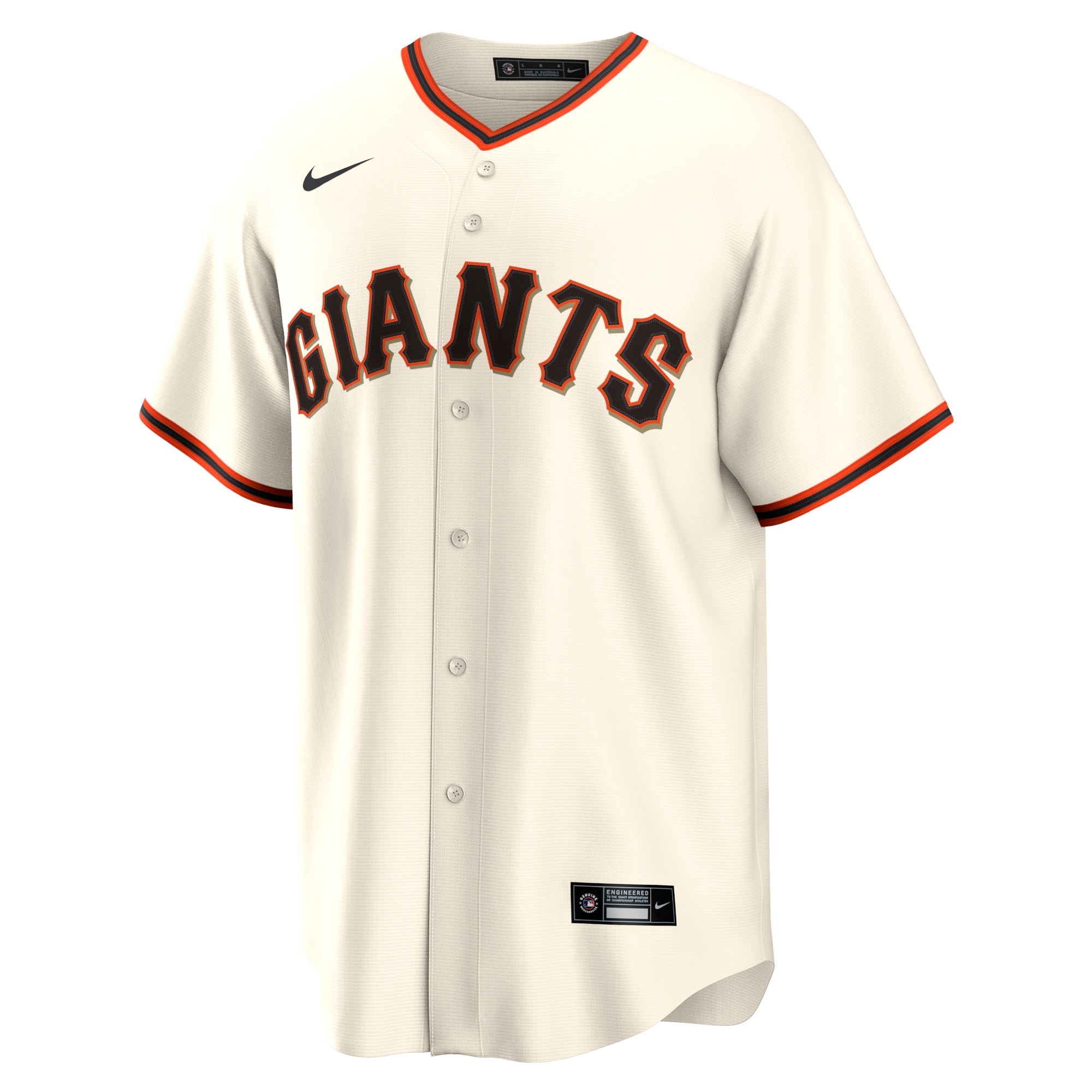San Francisco Giants Alyssa Nakken Cream Home Player MLB Jersey Men's
