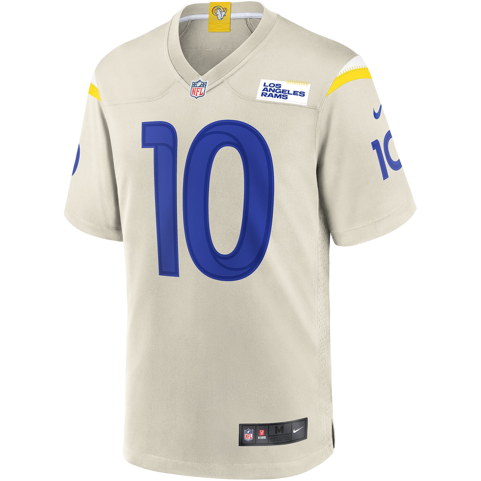 Los Angeles Rams Cooper Kupp Bone Player Game NFL Jersey Men's