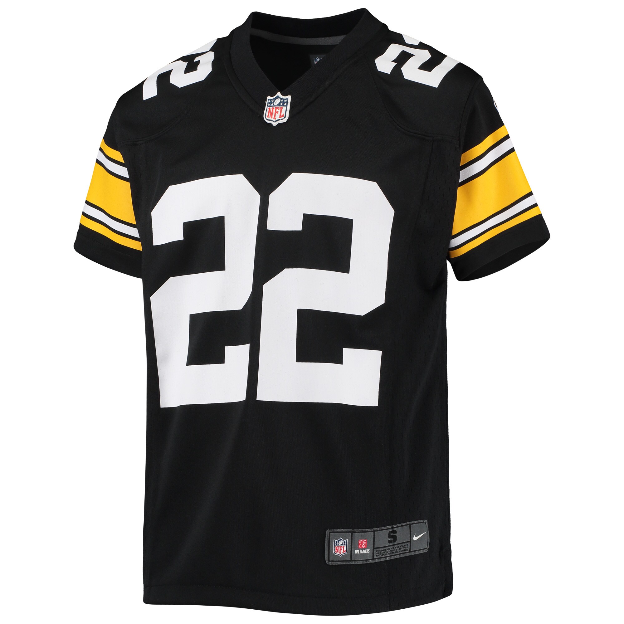 Pittsburgh Steelers Najee Harris Black Game NFL Jersey Youth