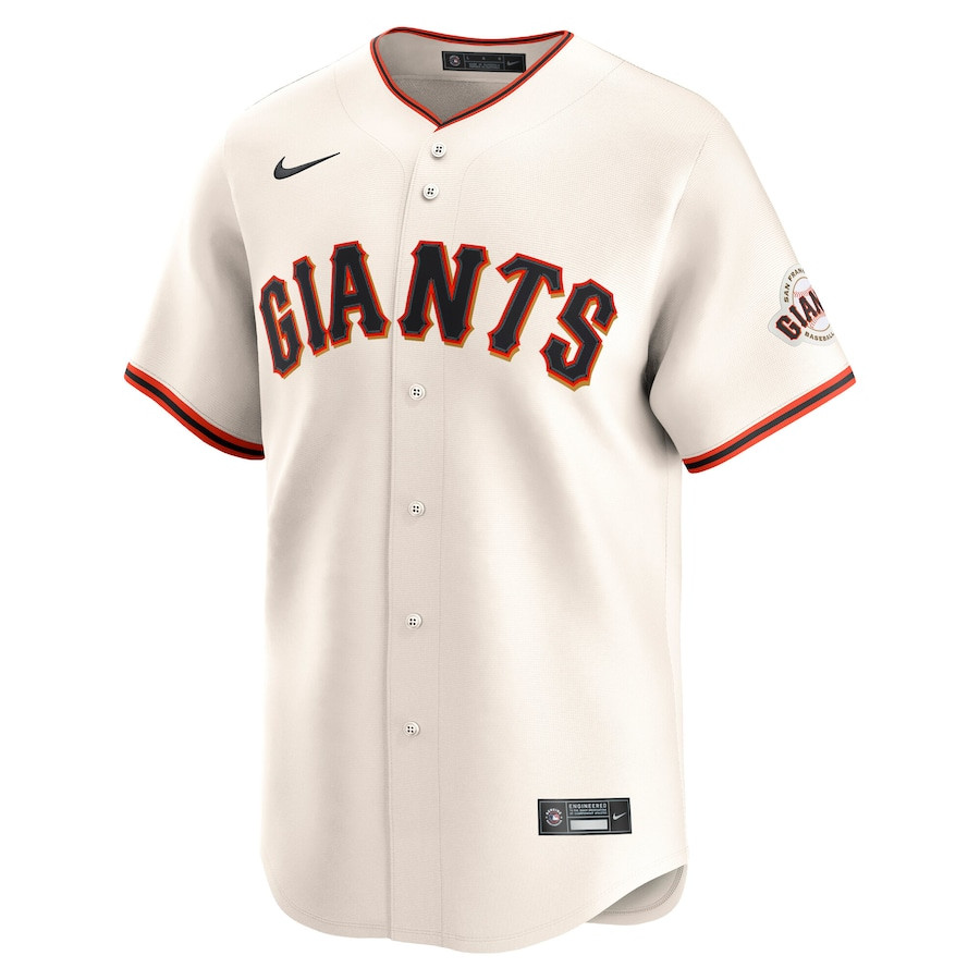 Willy Adames 2 San Francisco Giants Alternate Limited Player Cream MLB Jersey Men's