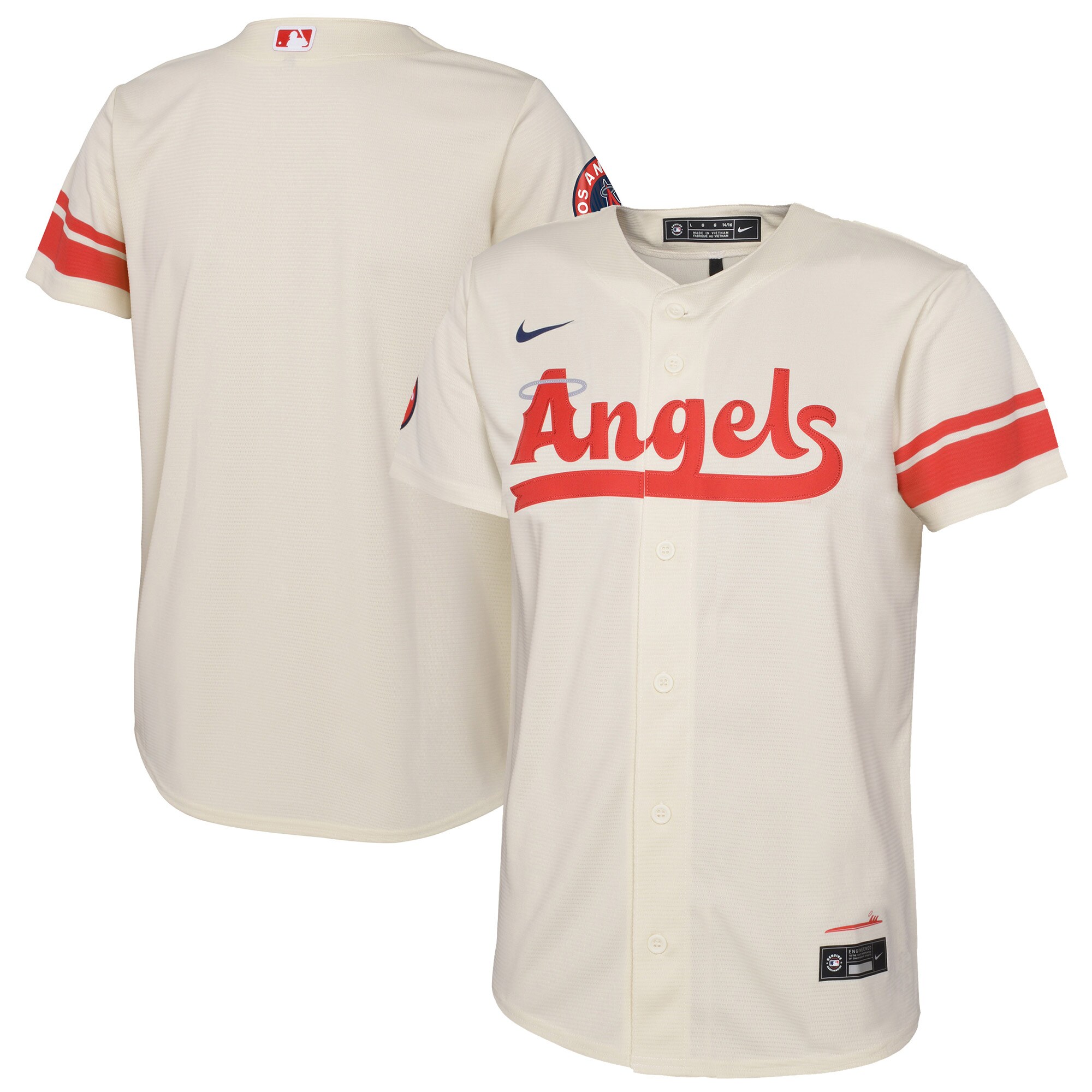 Los Angeles Angels Cream City Connect Team MLB Jersey Youth