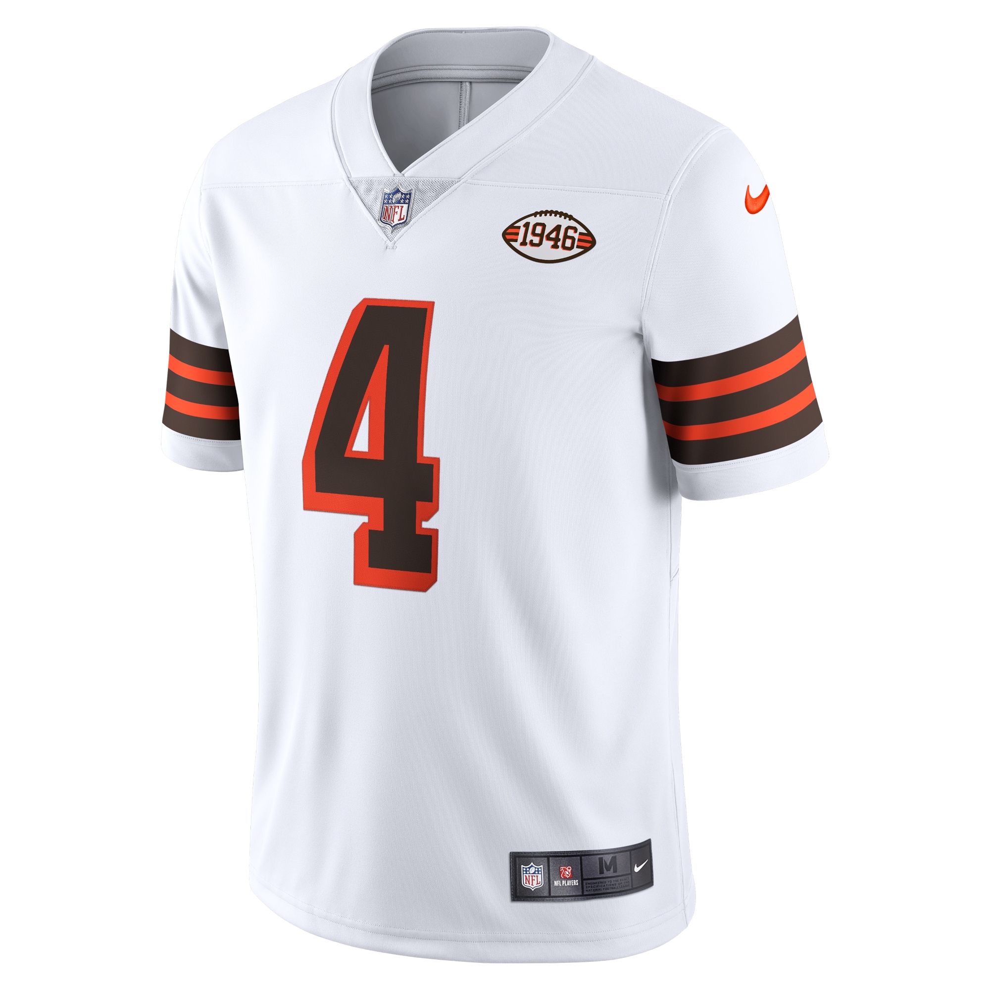 Cleveland Browns Deshaun Watson White 2021 Alternate Vapor Limited NFL Jersey Men's