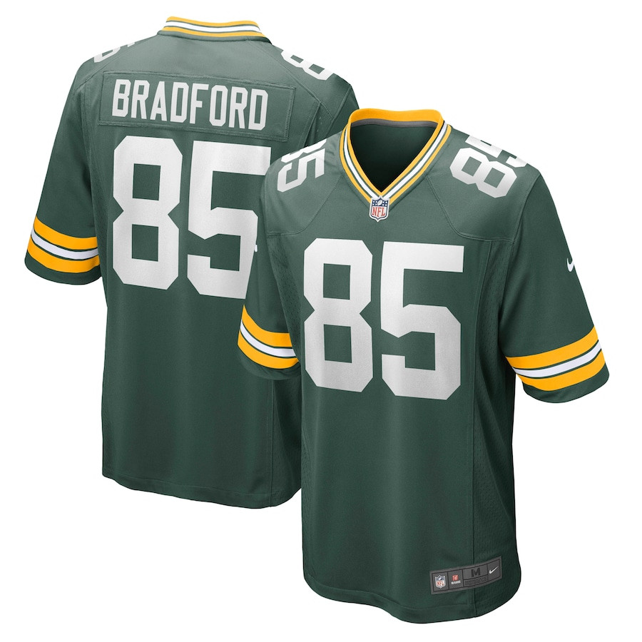 Corey Bradford 85 Green Bay Packers Retired Green NFL Jersey Men's