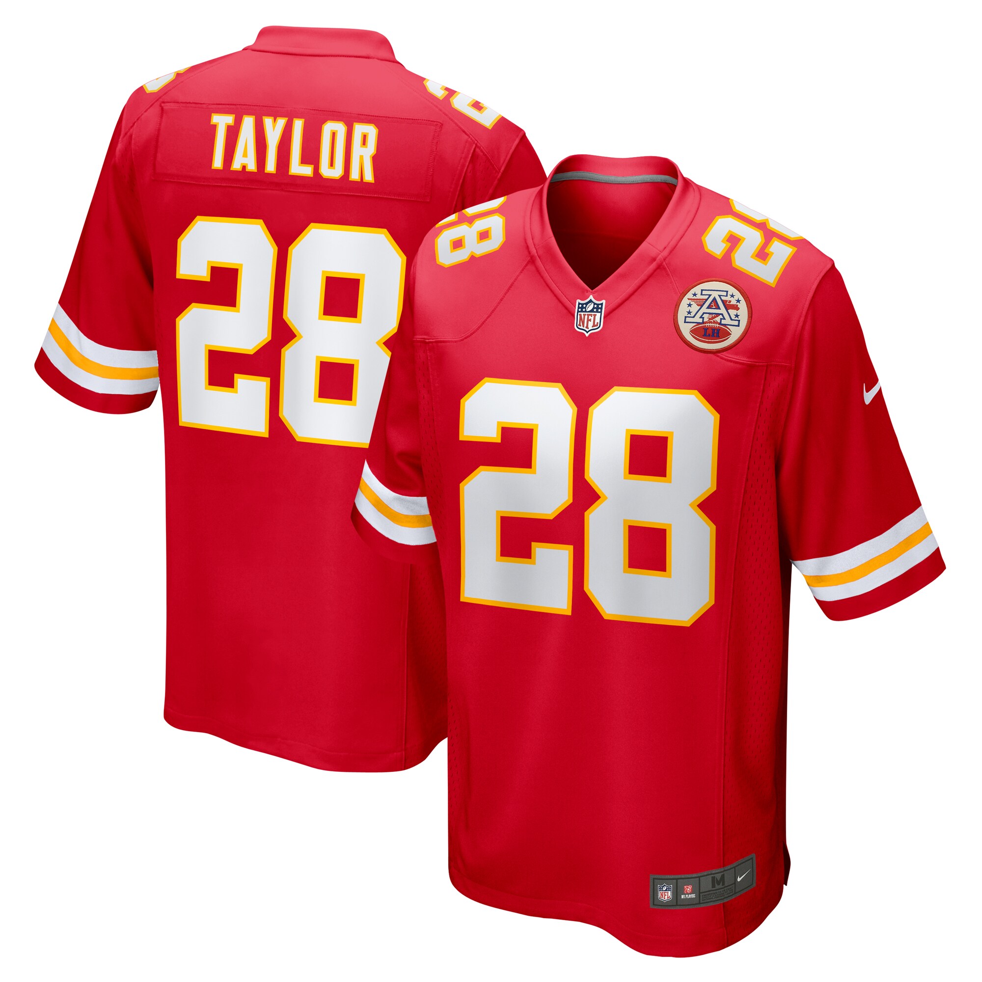 Kansas City Chiefs Keith Taylor Red Team Game NFL Jersey Men's