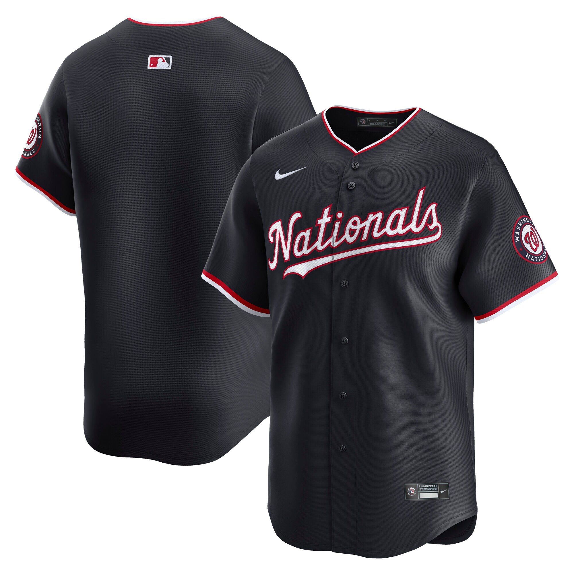Washington Nationals Navy Alternate Limited MLB Jersey Men's