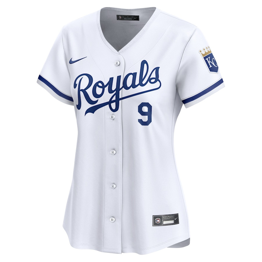 Vinnie Pasquantino 9 Kansas City Royals Home Limited Player White MLB Jersey Women's