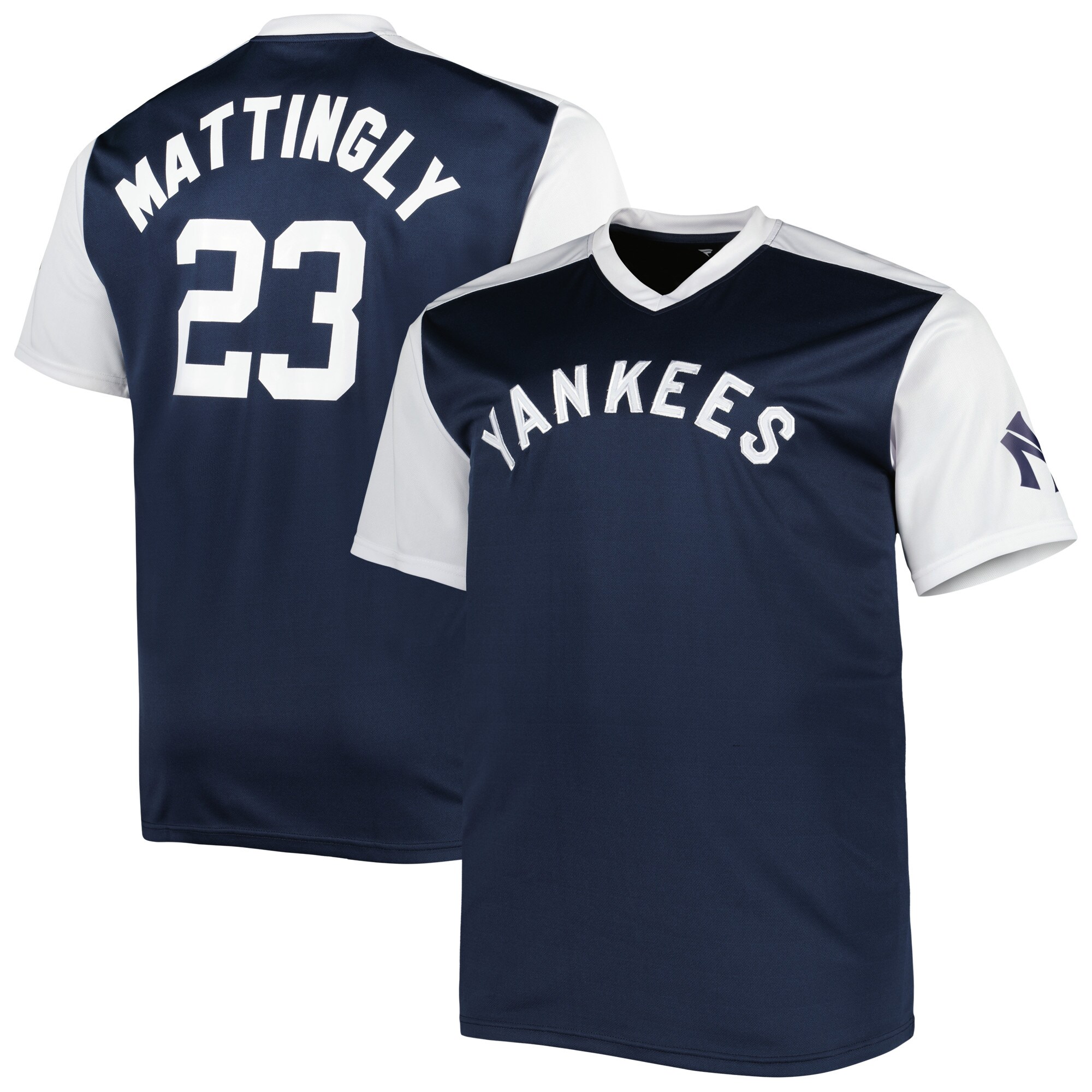 New York Yankees Don Mattingly Navy/White Cooperstown Collection Player MLB Jersey Men's