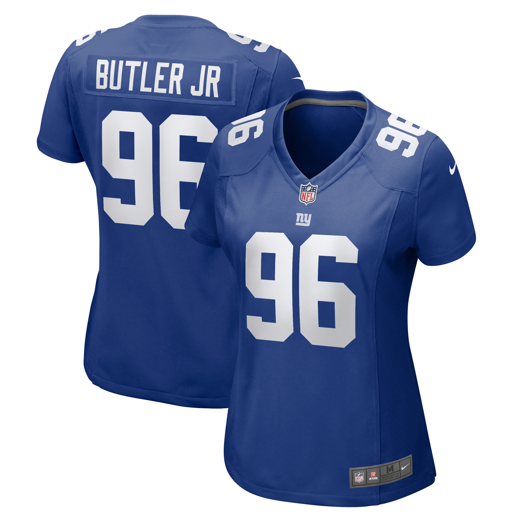 New York Giants Vernon Butler Jr. Royal Team Game NFL Jersey Women's
