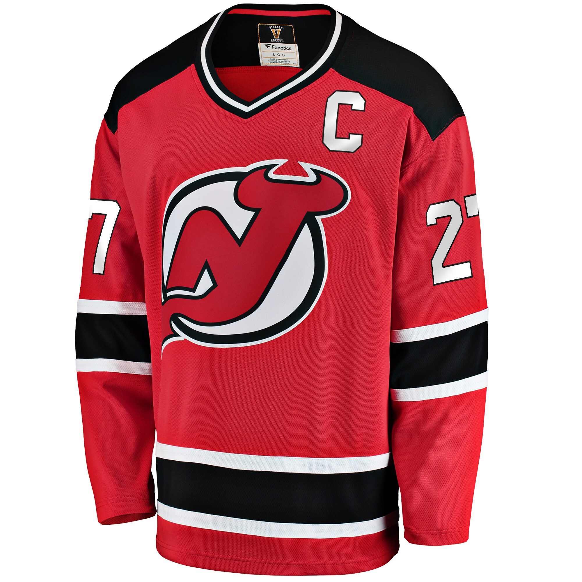 New Jersey Devils Scott Niedermayer Red Premier Breakaway Retired Player NHL Jersey Men's