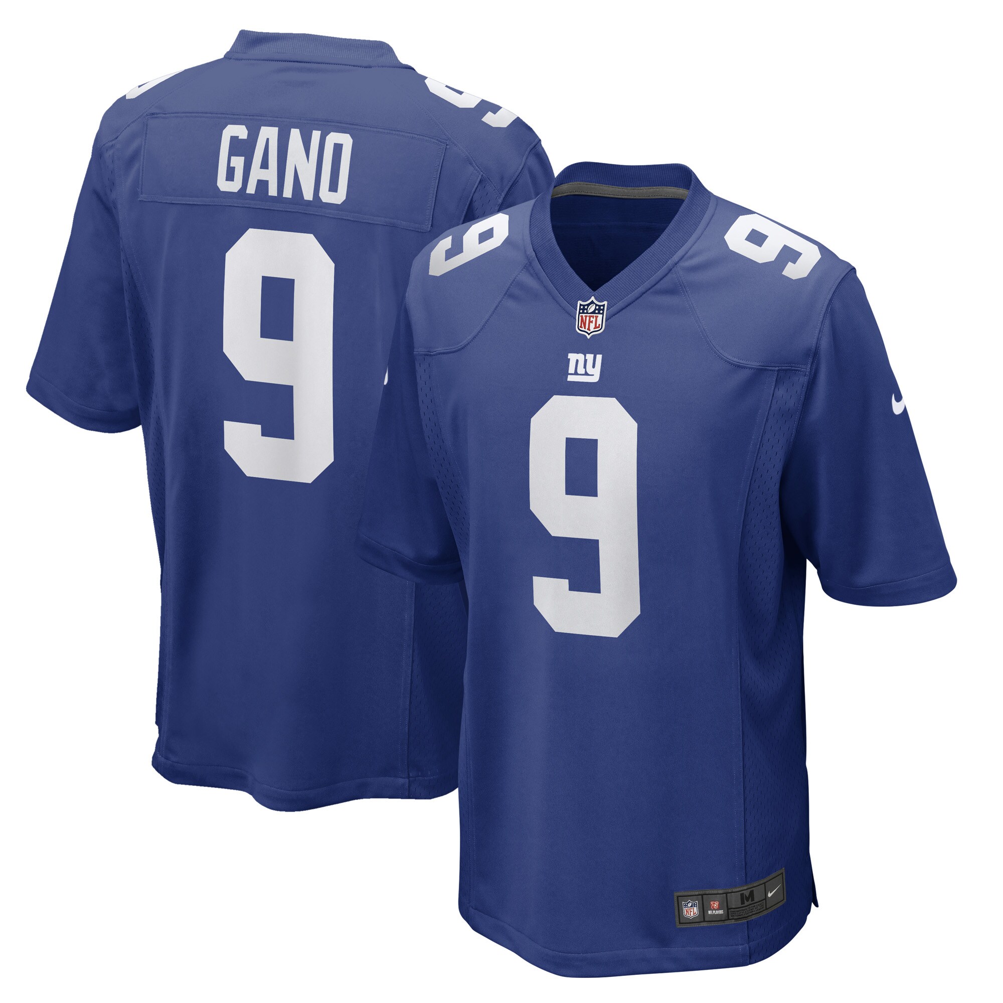 New York Giants Graham Gano Royal Team Game Player NFL Jersey Men's