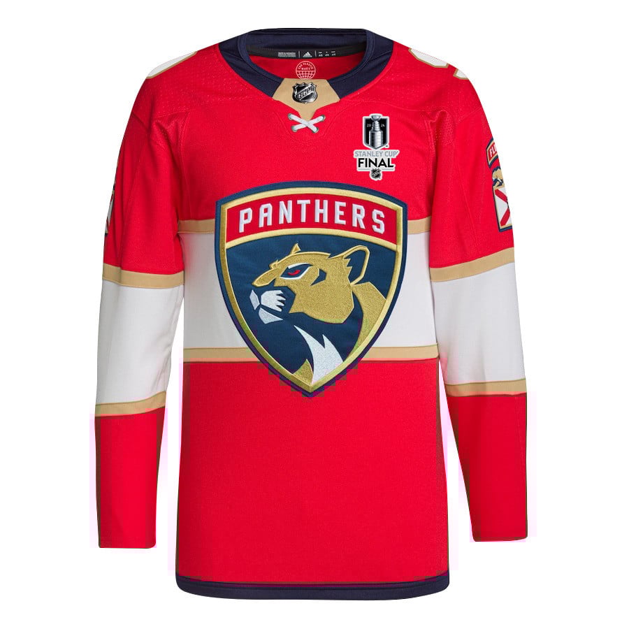 Sam Bennett 9 Florida Panthers 2024 STANLEY CUP Final Home Breakaway Red NHL Jersey Men's