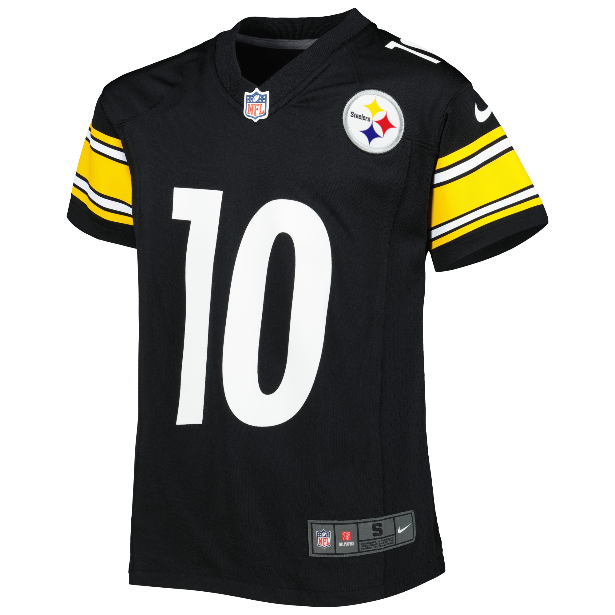Pittsburgh Steelers Mitchell Trubisky Black Game NFL Jersey Youth