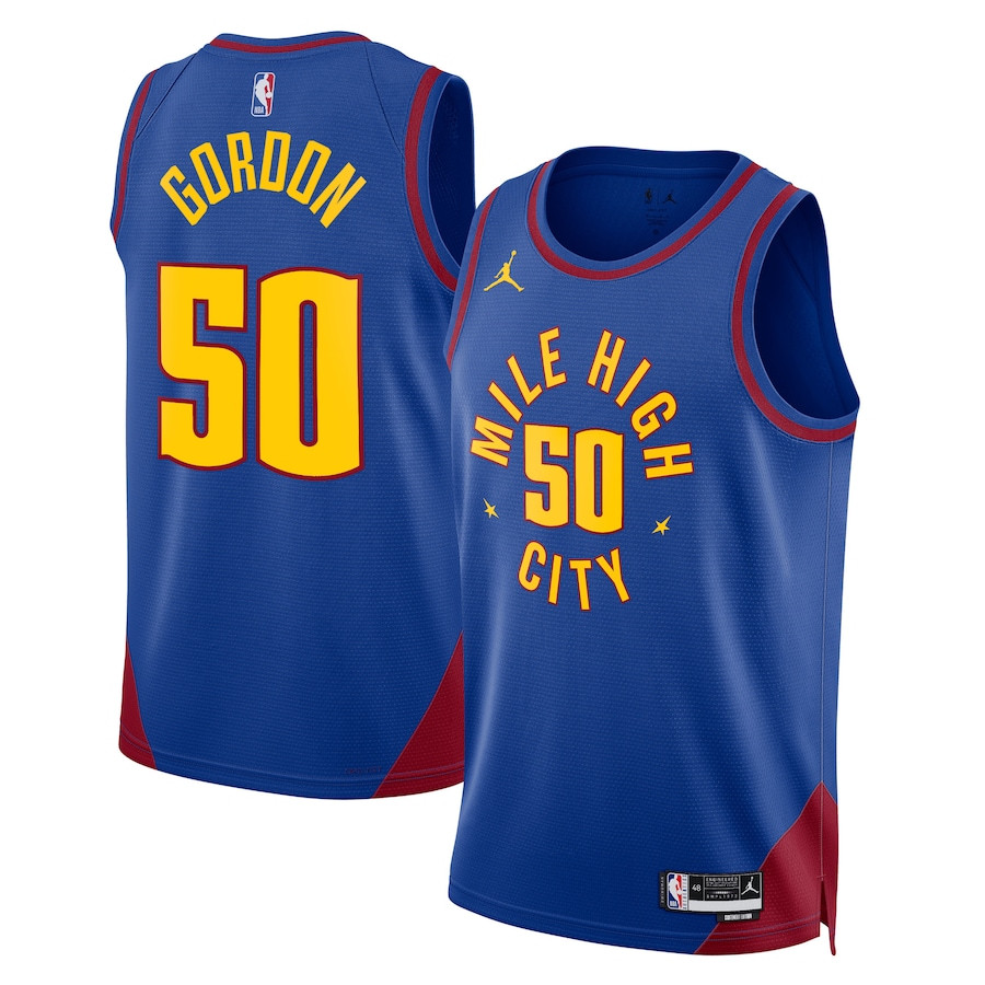 Aaron Gordon 50 Denver Nuggets Unisex Swingman Statement Edition Royal NBA Jersey Unisex