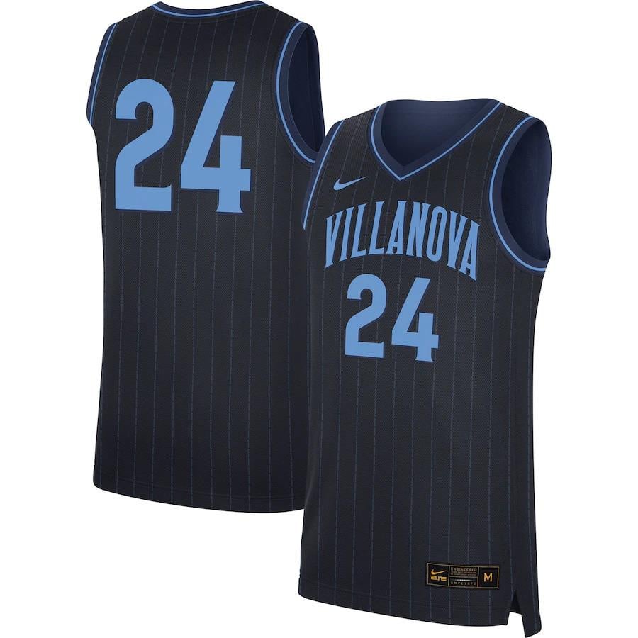 Villanova Wildcats Navy #24 NCAA Jersey Men's