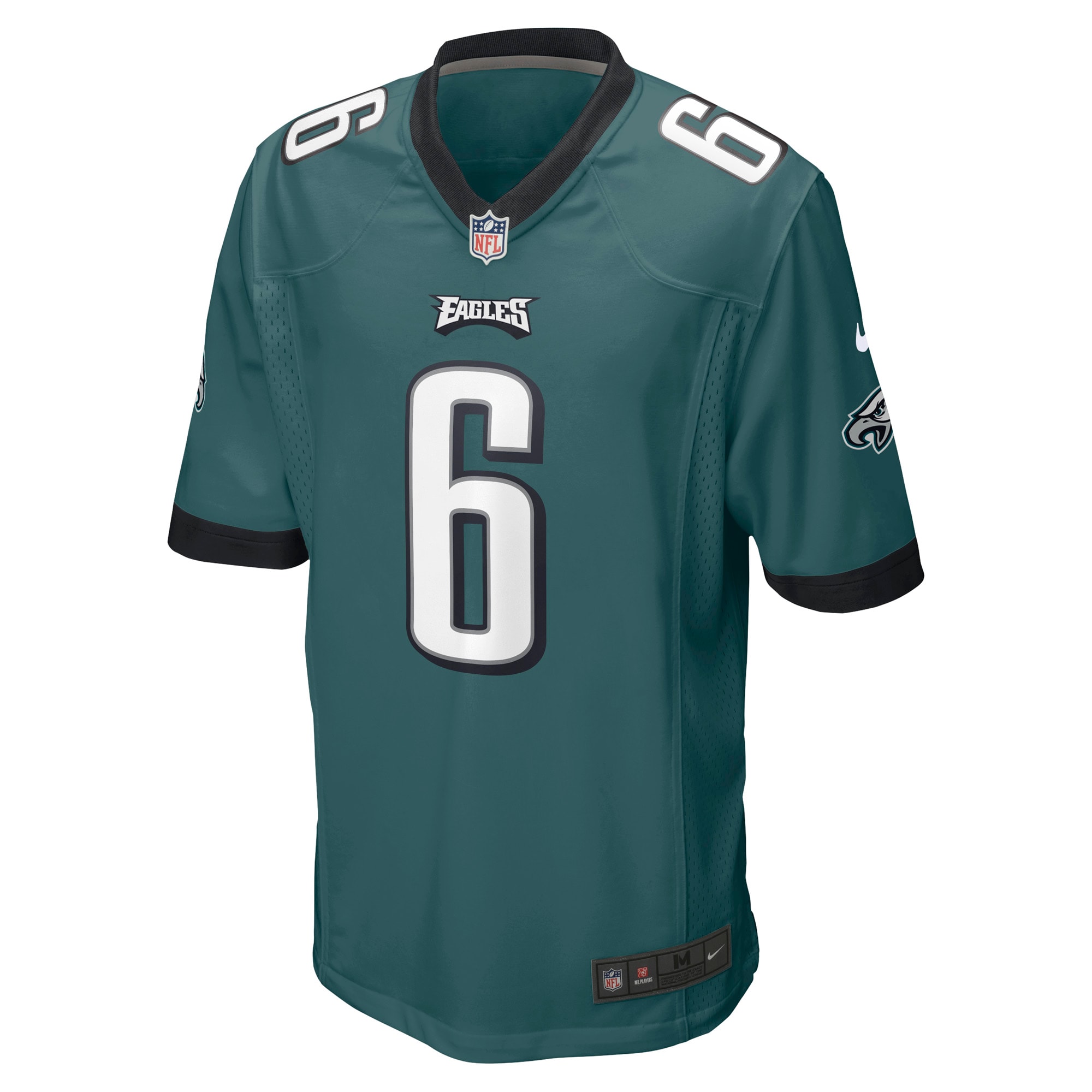 Philadelphia Eagles DeVonta Smith Midnight Green Player Game NFL Jersey Men's