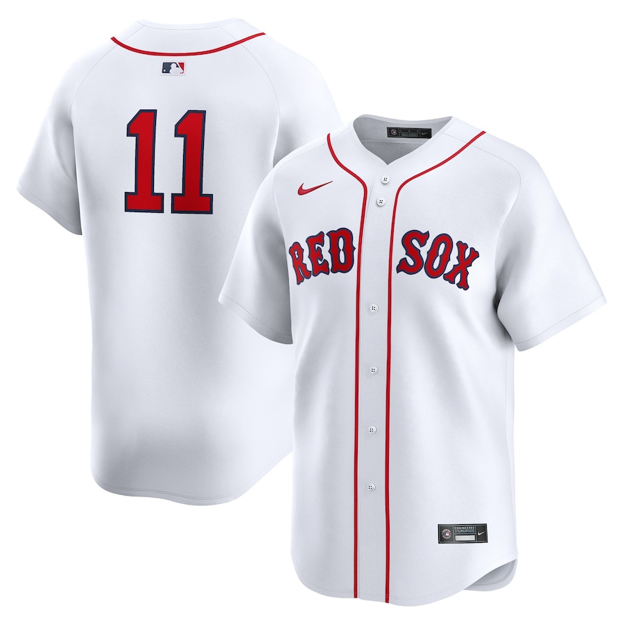 Rafael Devers 11 Boston Red Sox Home Limited White MLB Jersey Men's
