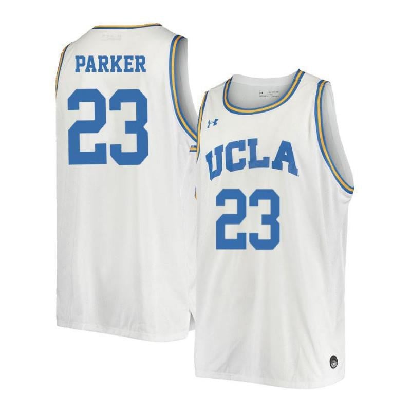 23 Tony Parke White Retro Elite UCLA Bruins NCAA Jersey Men's