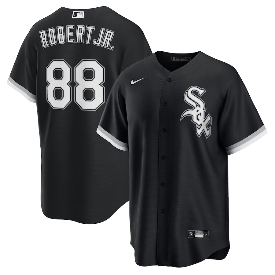 Luis Robert Jr. 88 Chicago White Sox Alternate Limited Player Black MLB Jersey Men's