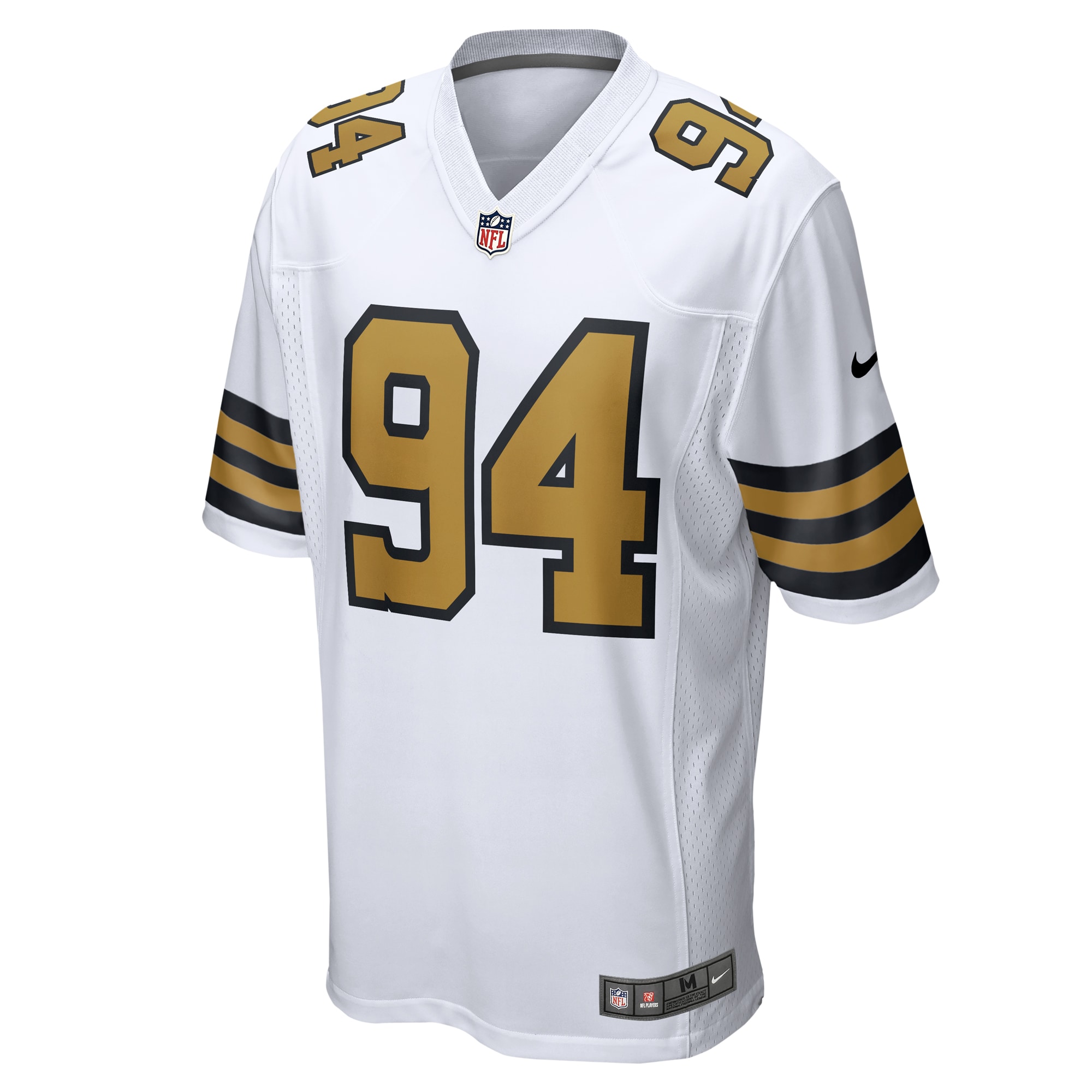 New Orleans Saints Cameron White Alternate Game NFL Jersey Men's