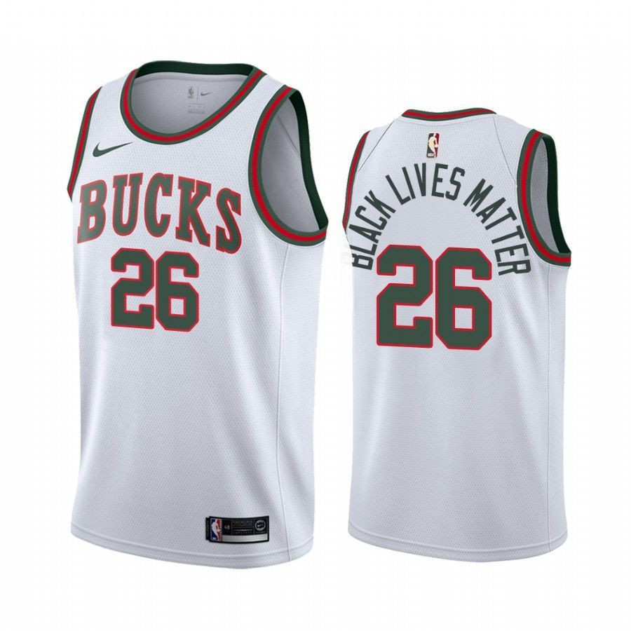 Kyle Korver Black Lives Matter Bucks Classic NBA Jersey Men's