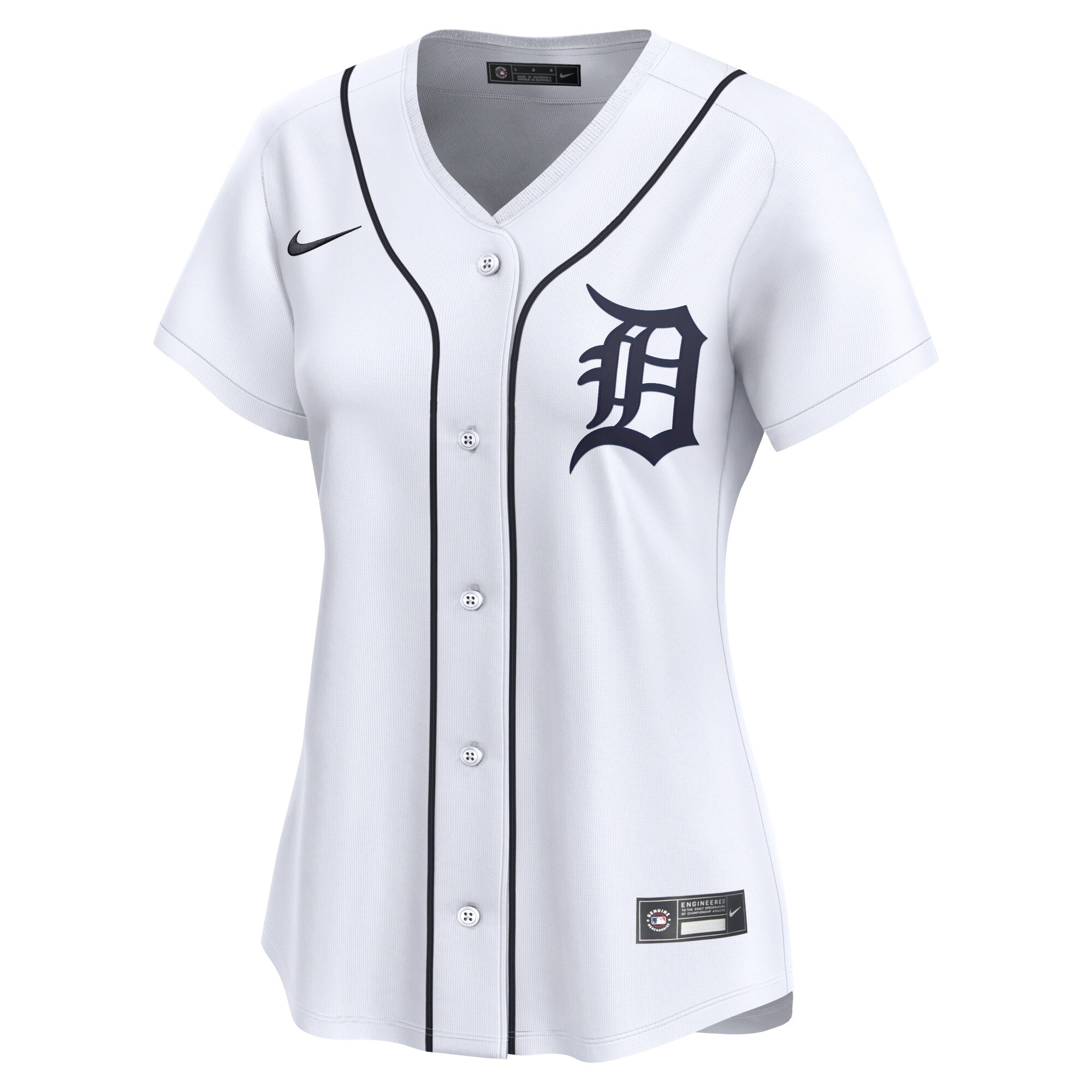 Detroit Tigers White 2024 Jackie Robinson Day Home Limited MLB Jersey Women's