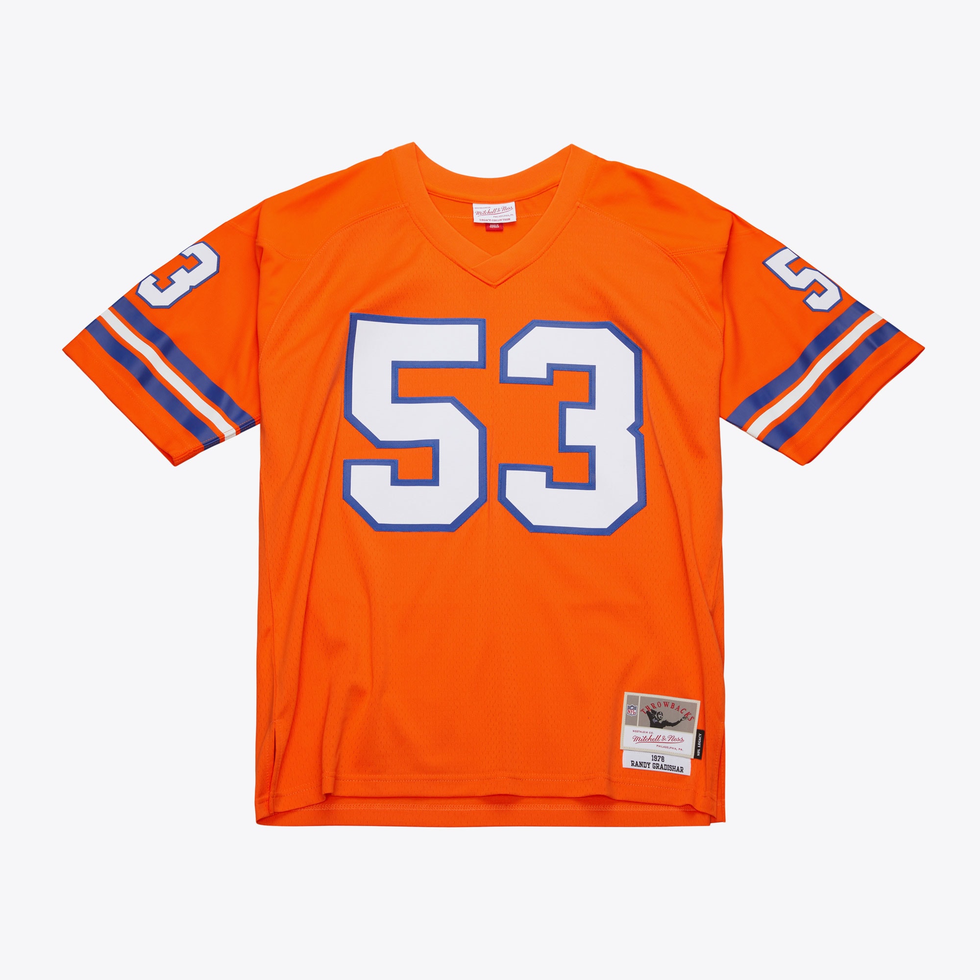Denver Broncos Randy Gradishar Mitchell Ness Orange 1978 Legacy NFL Jersey Men's