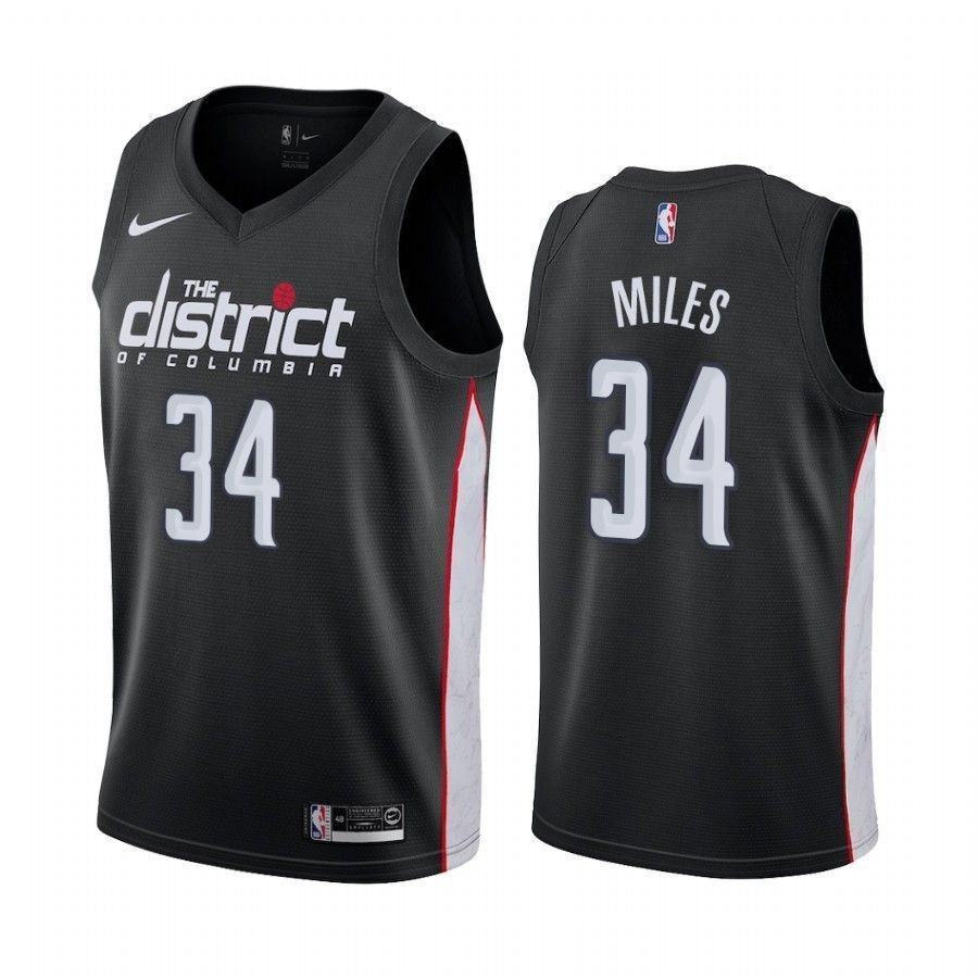 Washington Wizards C.j. Miles 34 City NBA Jersey Men's