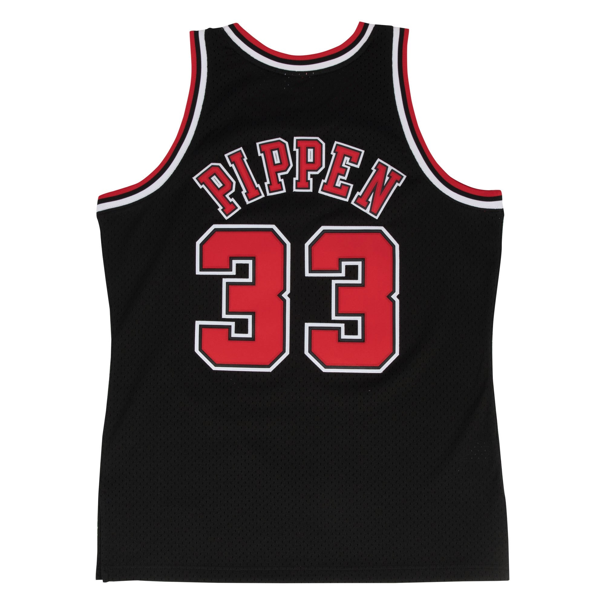 Chicago Bulls Scottie Pippen 1997-98 Hardwood Classics Alternate Swingman By Mitchell Ness Black NBA Jersey Men's