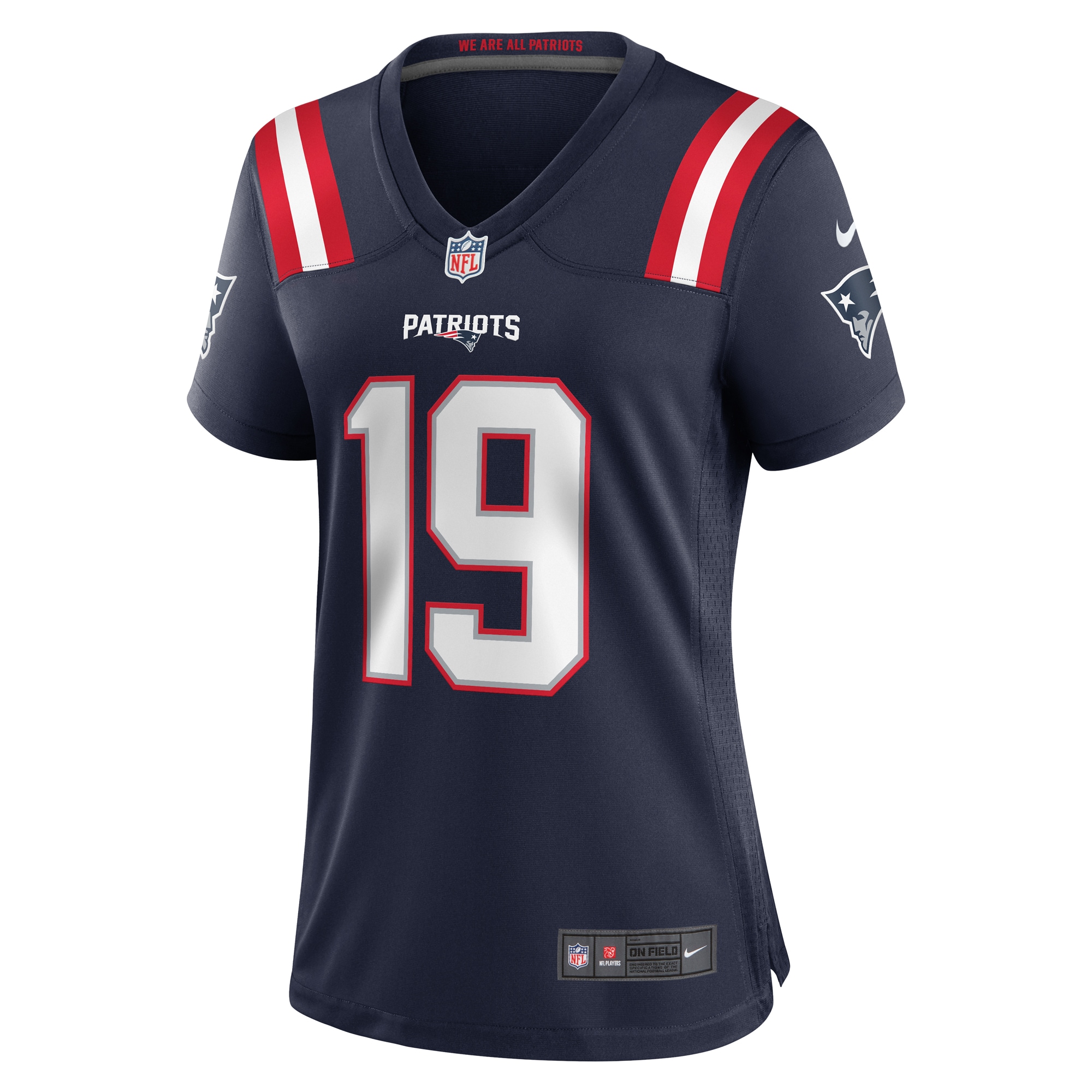 New England Patriots Trace McSorley Navy Game Player NFL Jersey Men's