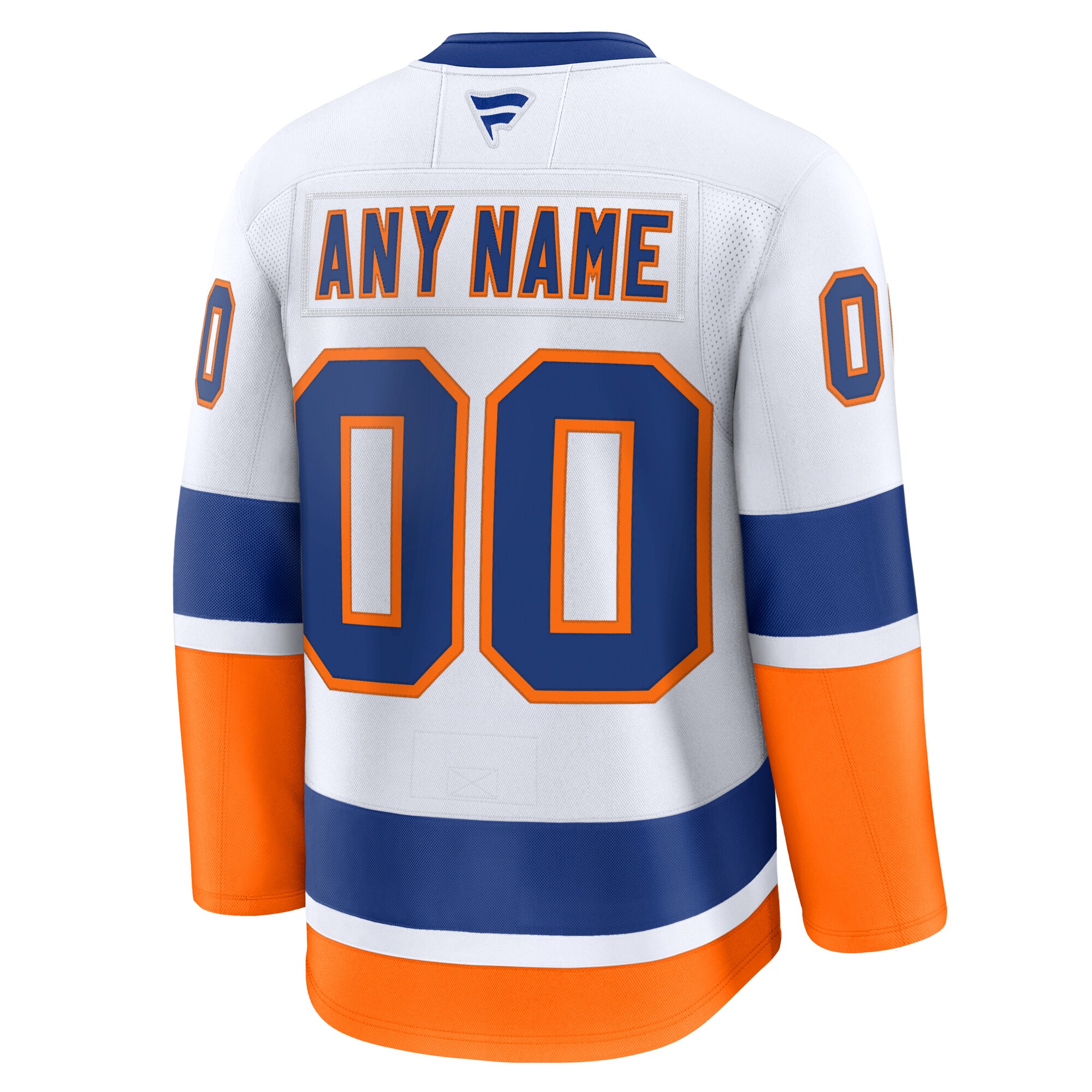 New York Islanders White Away Premium Custom NHL Jersey Men's