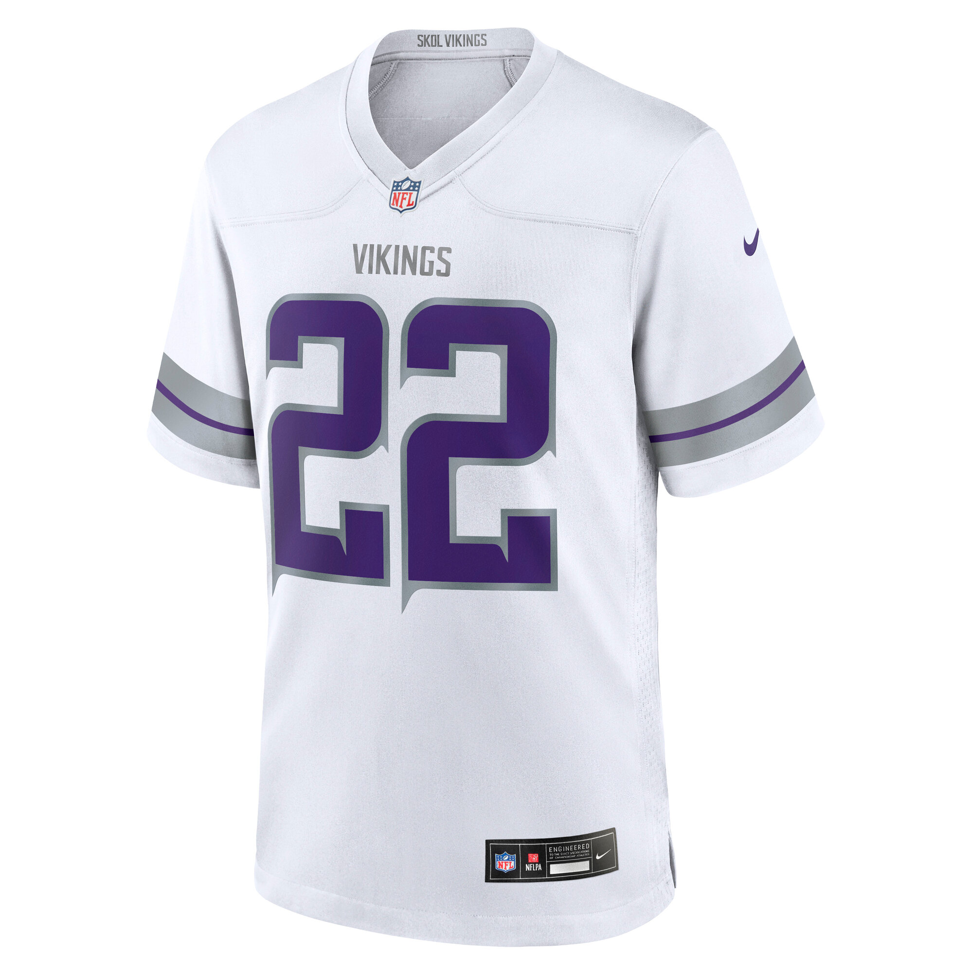 Minnesota Vikings Harrison Smith White Alternate Game NFL Jersey Men's