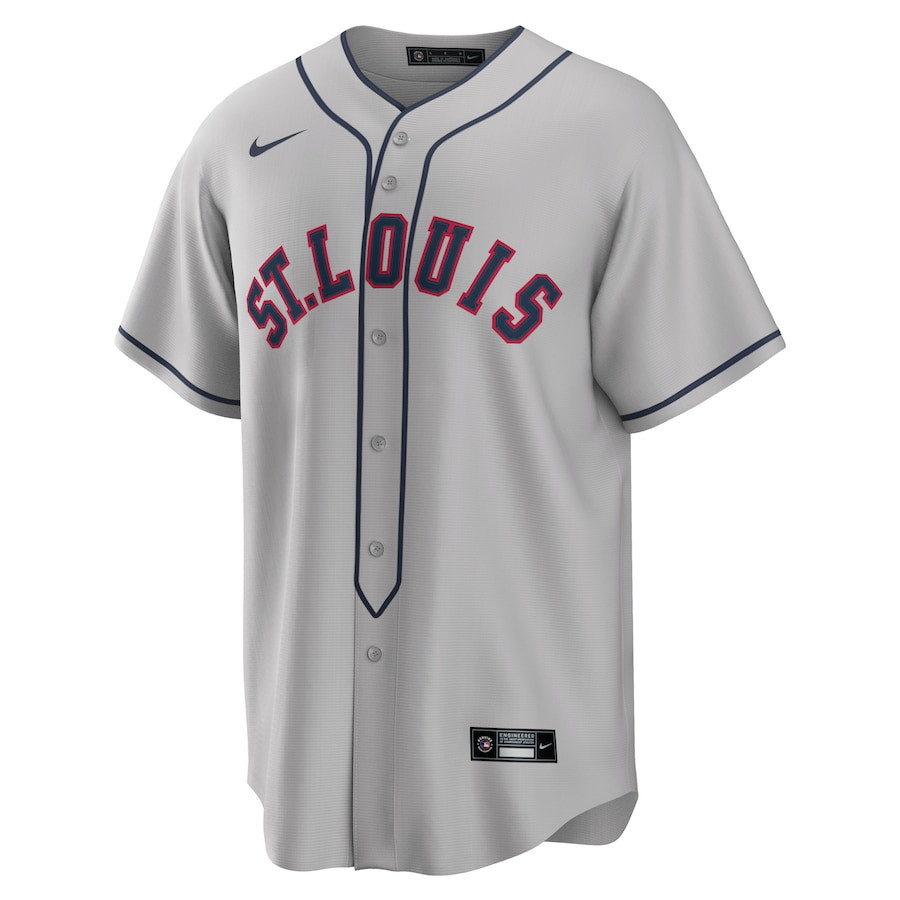 Paul Goldschmidt 46 St. Louis Cardinals 2024 Rickwood Classic Player Gray MLB Jersey Men's