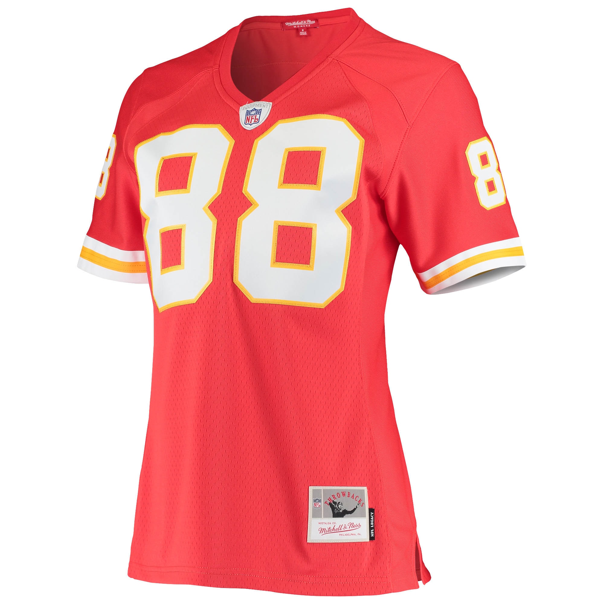 Kansas City Chiefs Tony Gonzalez Mitchell Ness Red Legacy Team NFL Jersey Women's
