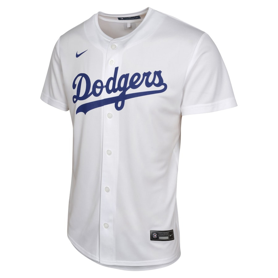 Clayton Kershaw 22 Los Angeles Dodgers Home White MLB Jersey Youth