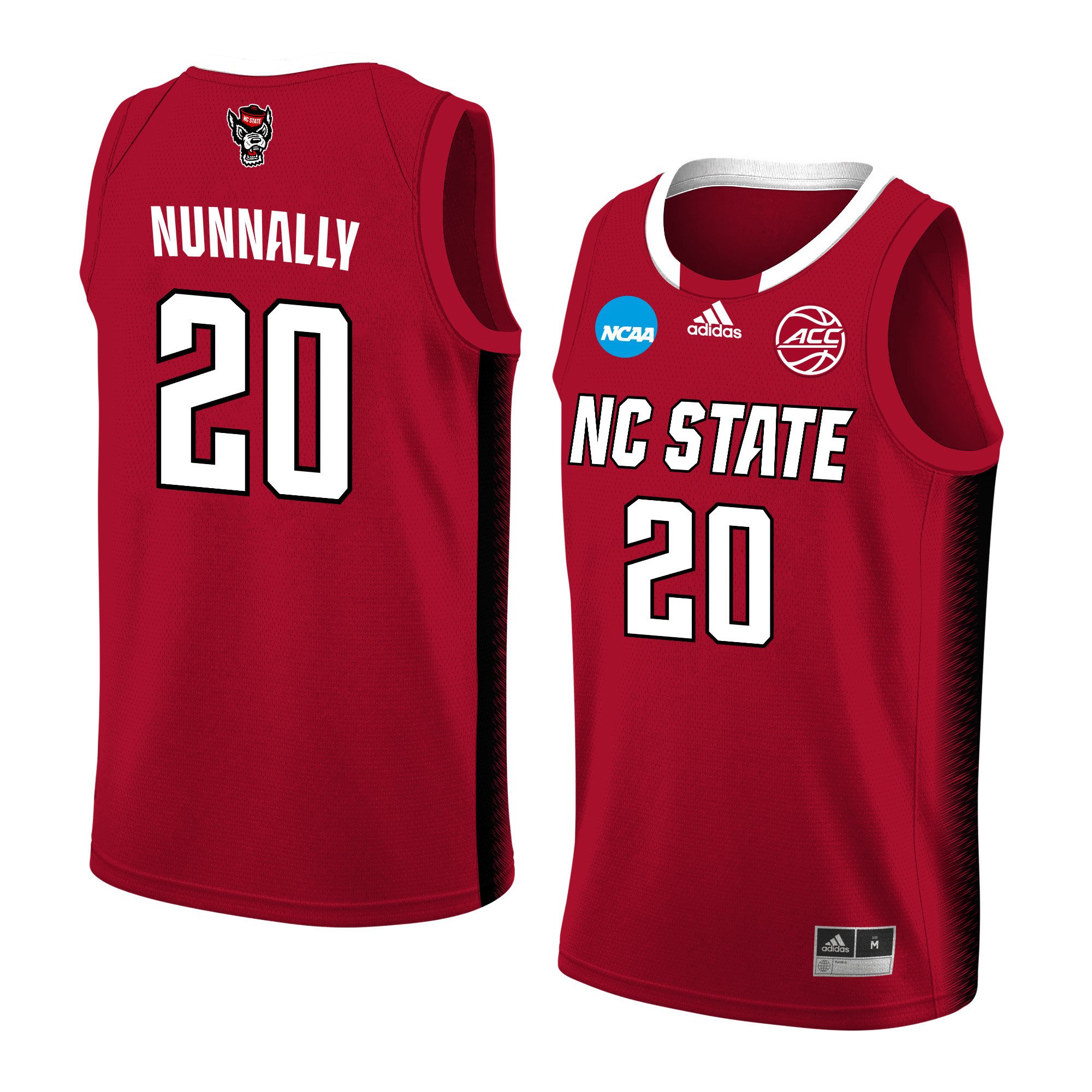 Alex Nunnally 20 NC State Wolfpack 2024 Red Unisex NCAA Jersey Unisex