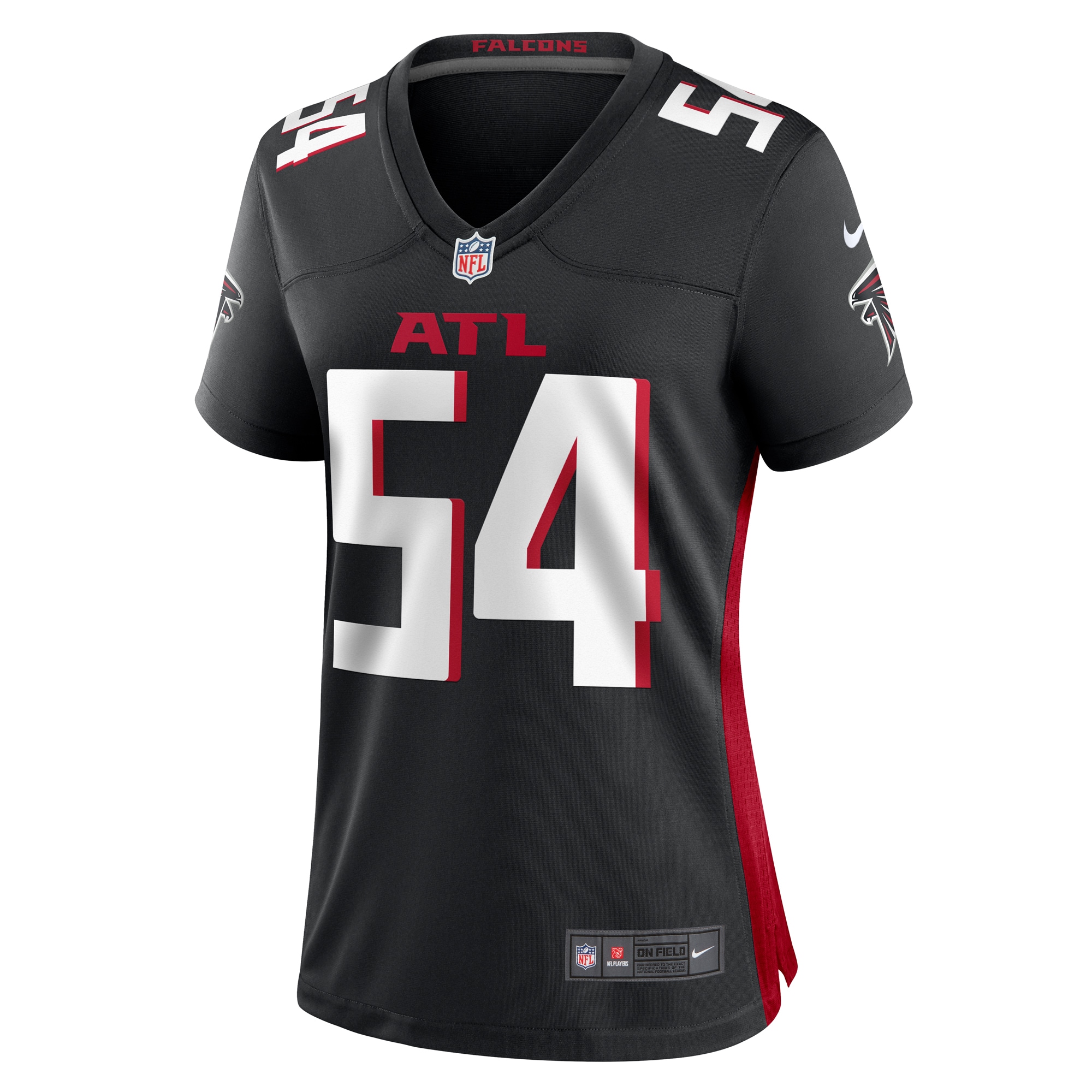 Atlanta Falcons Brandon Dorlus Black Game NFL Jersey Women's