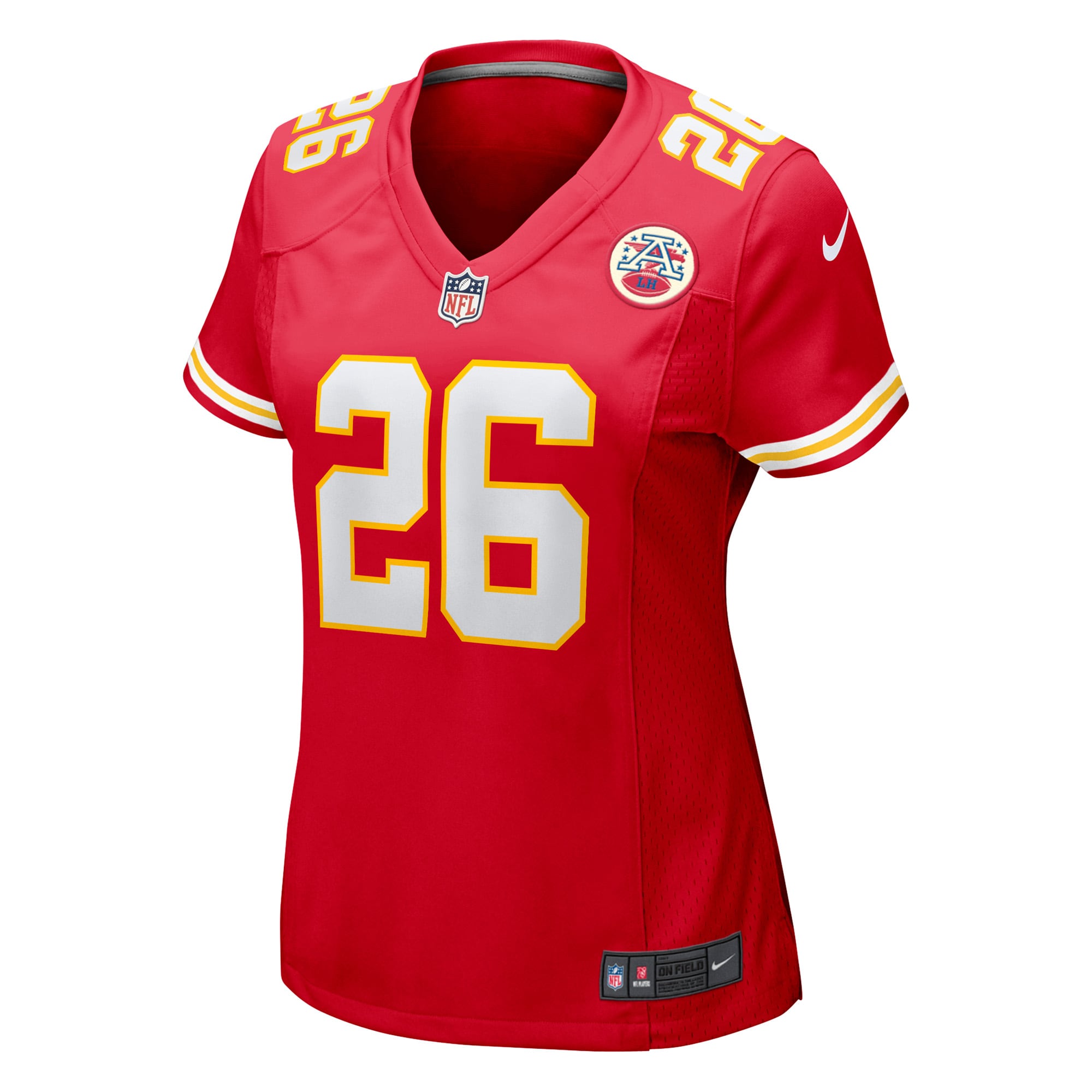 Kansas City Chiefs Deon Bush Red Game Player NFL Jersey Women's