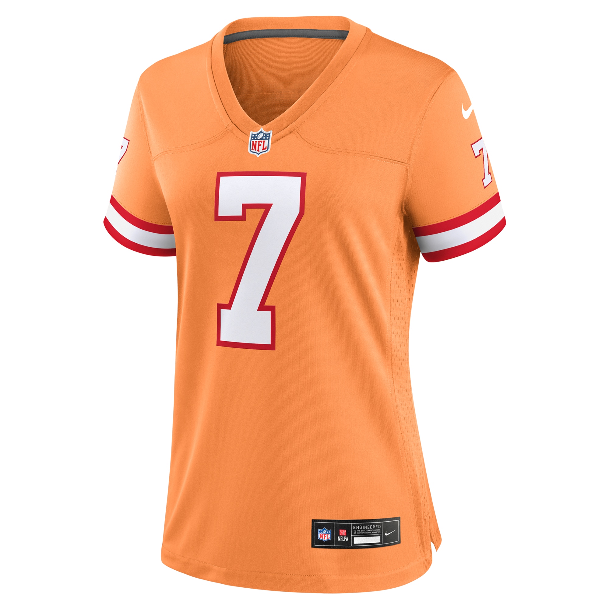 Tampa Bay Buccaneers Bucky Irving Orange Alternate Game NFL Jersey Women's