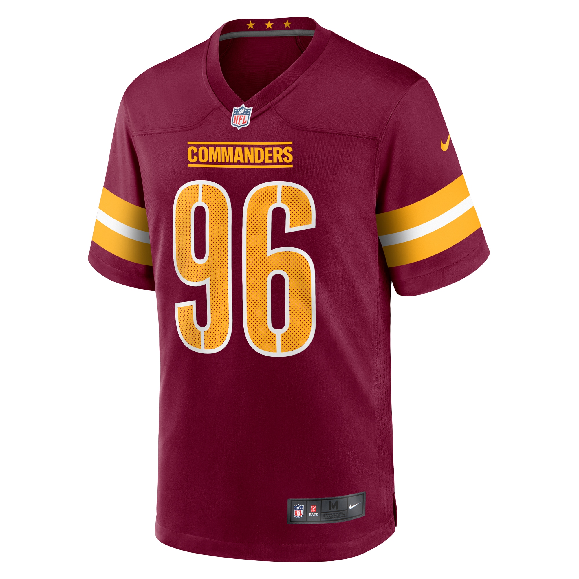 Washington Commanders Norell Pollard Burgundy Game NFL Jersey Men's